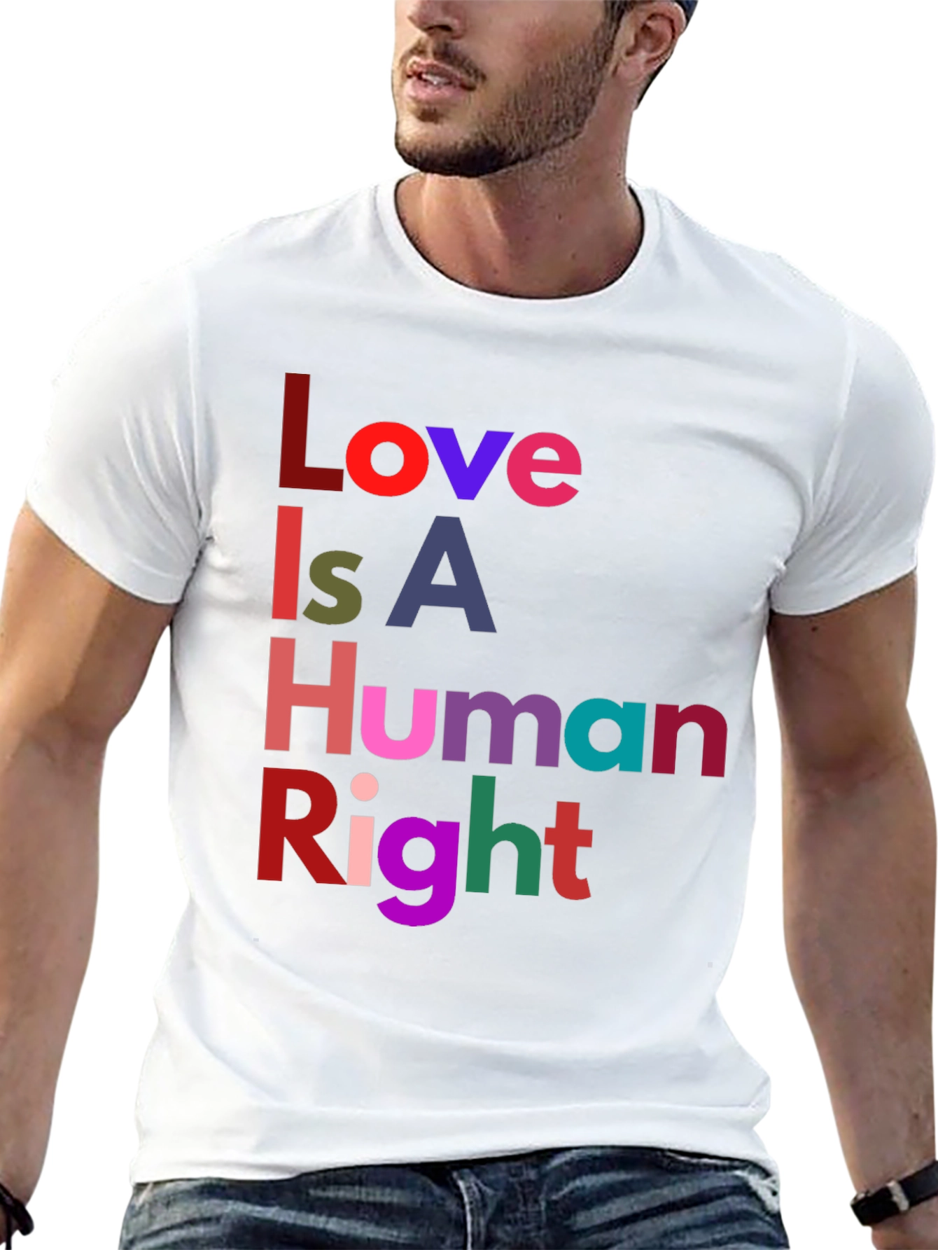 Black Love Is A Human Right Graphic Tee view 13