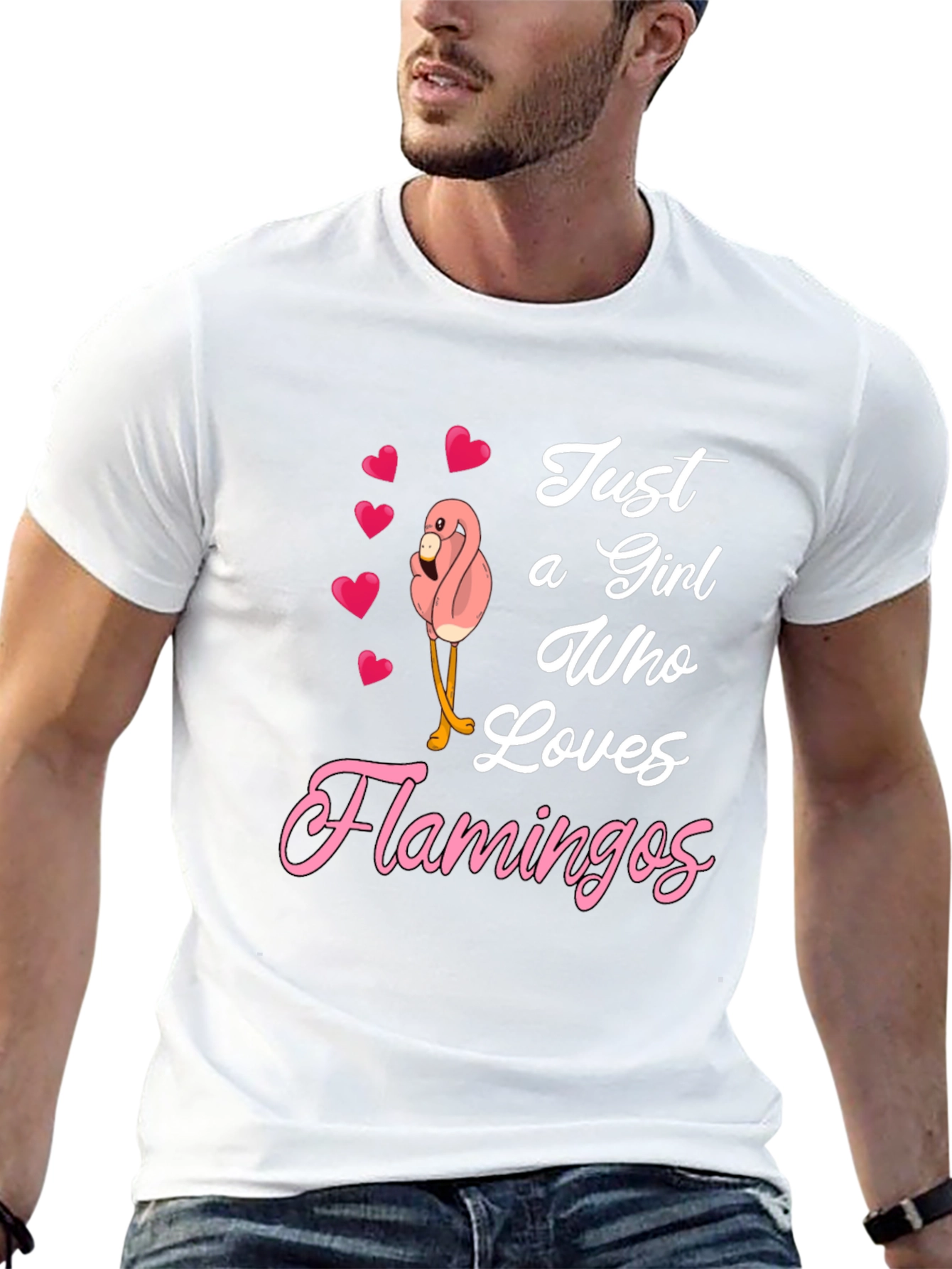 Black Girl's Flamingo Lover T-Shirt view 13