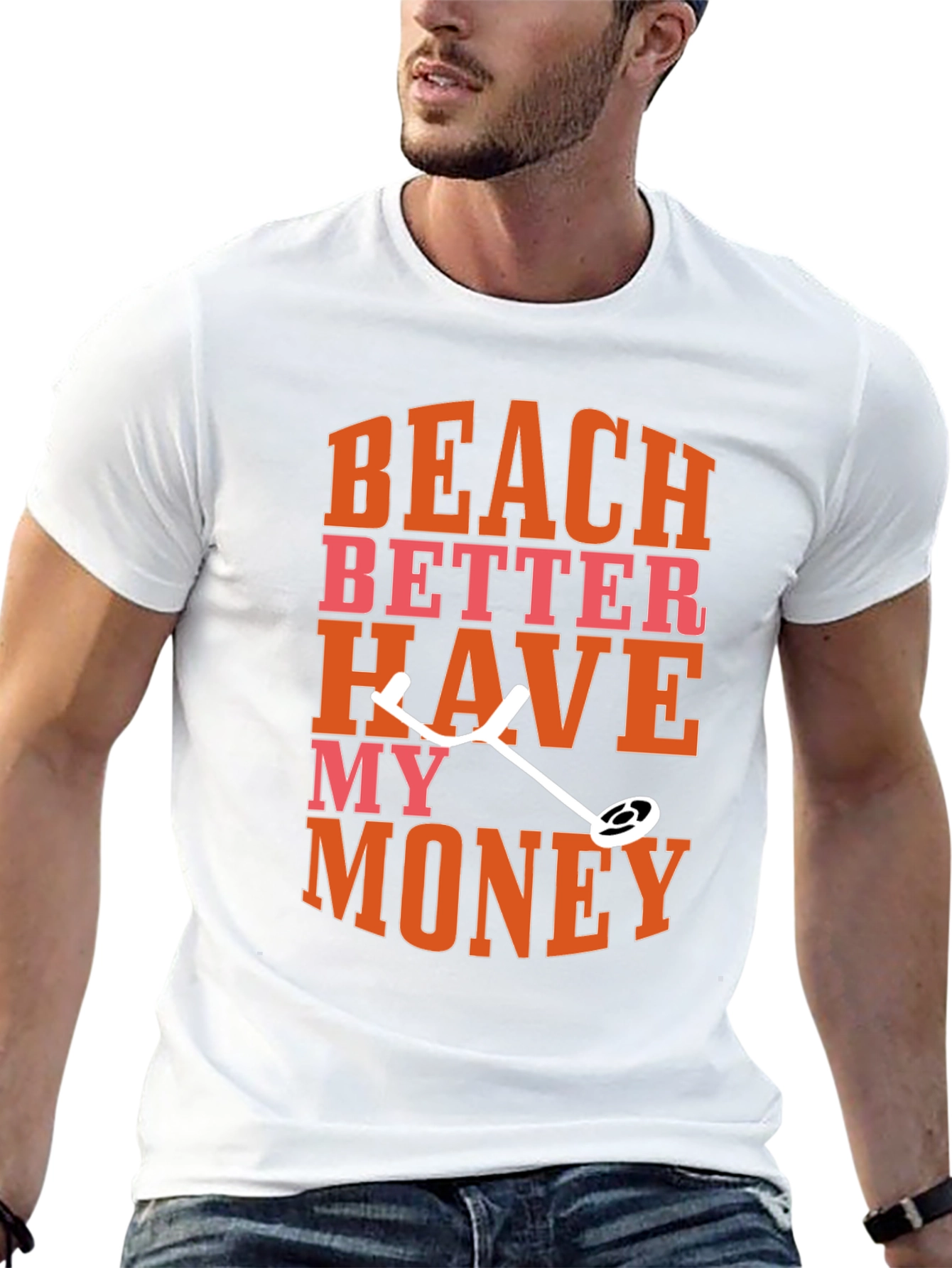 Black Beach Better Have My Money Metal Detecting Graphic Tee view 13