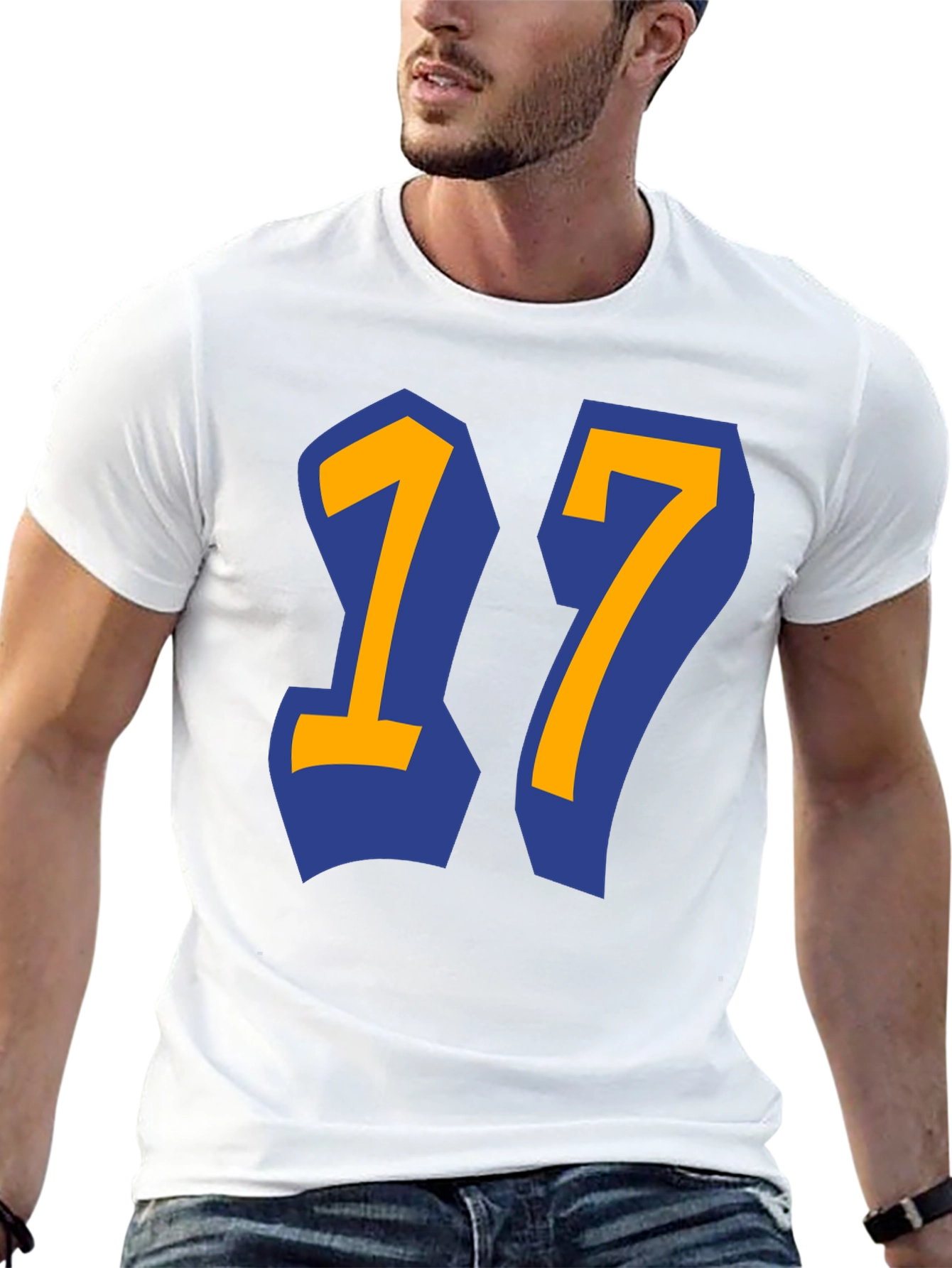 Black Vintage 17 Graphic Tee - Black view 13