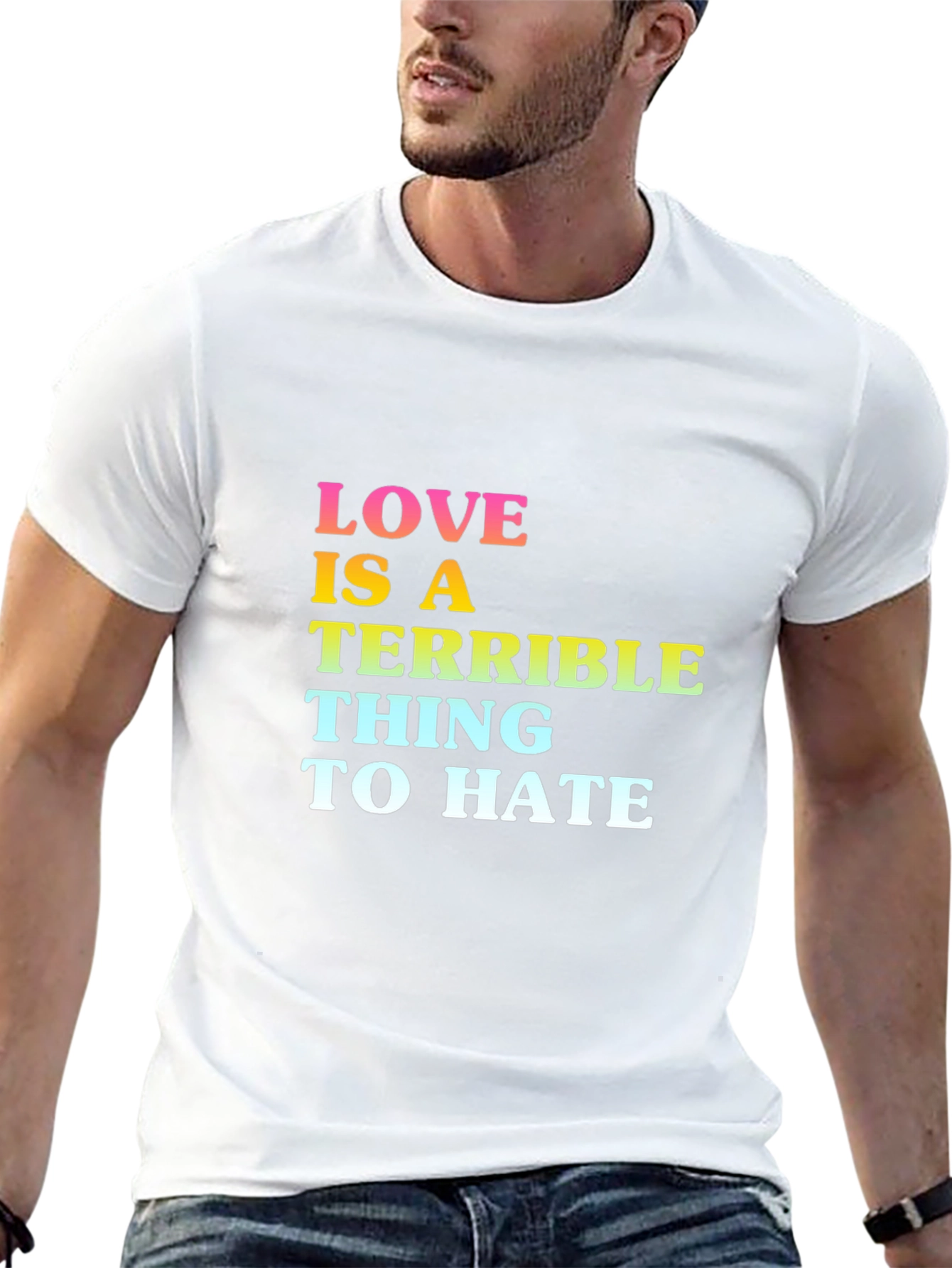 Black Love Is A Terrible Thing To Hate T-Shirt view 13