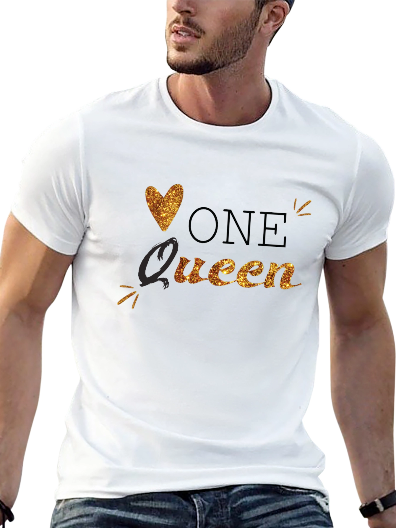 Black One Queen Black T-Shirt view 13