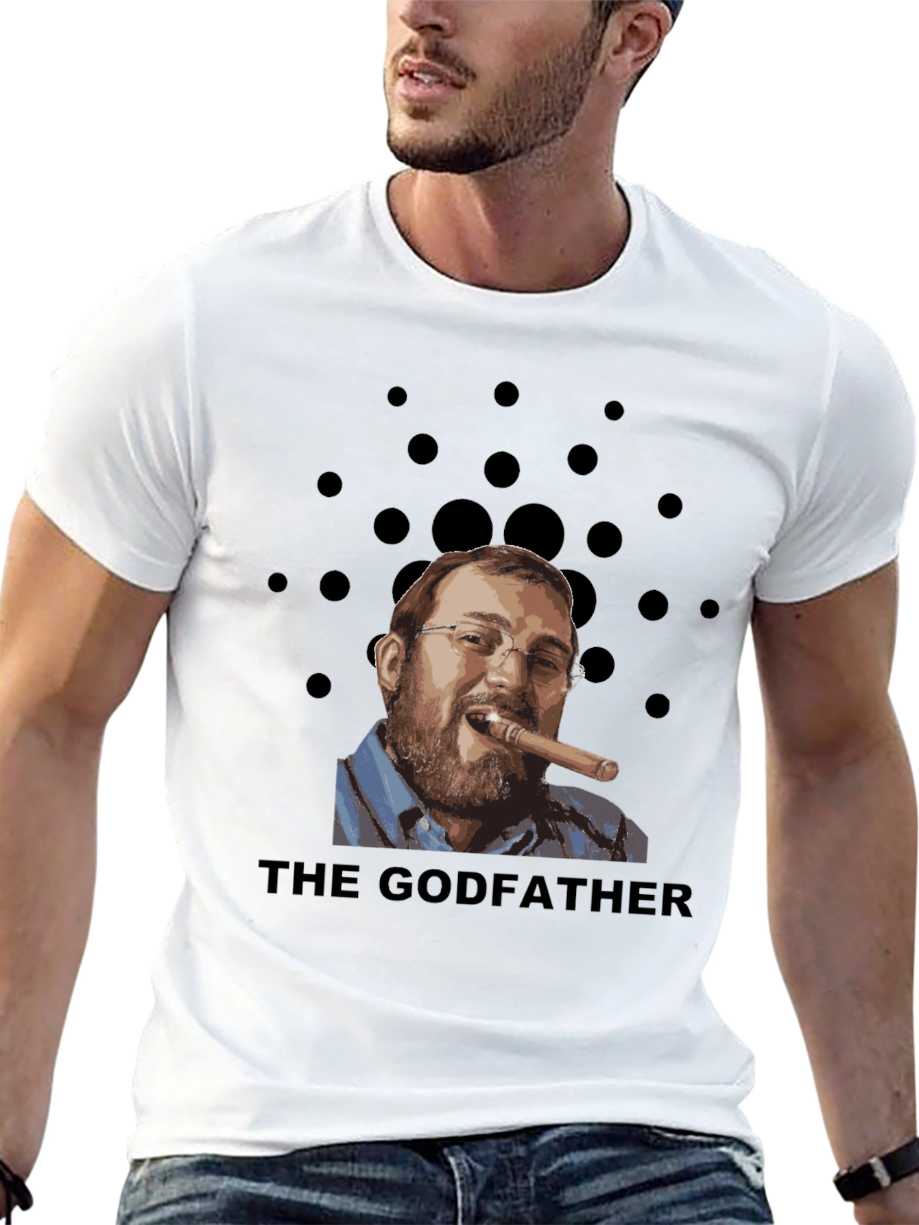 Black The Godfather Cardano T-Shirt view 13
