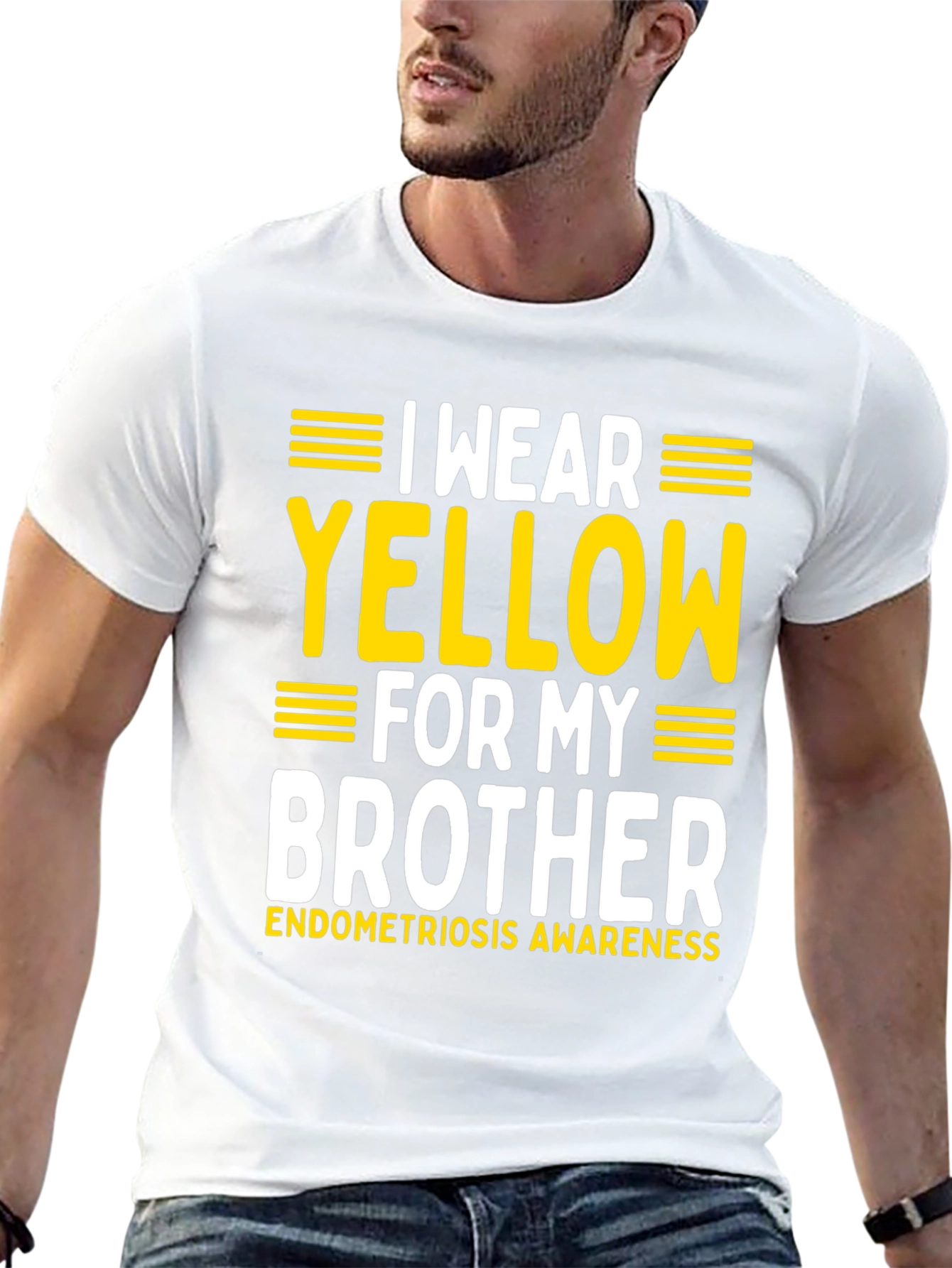 Yellow Brother Awareness T-Shirt - 13