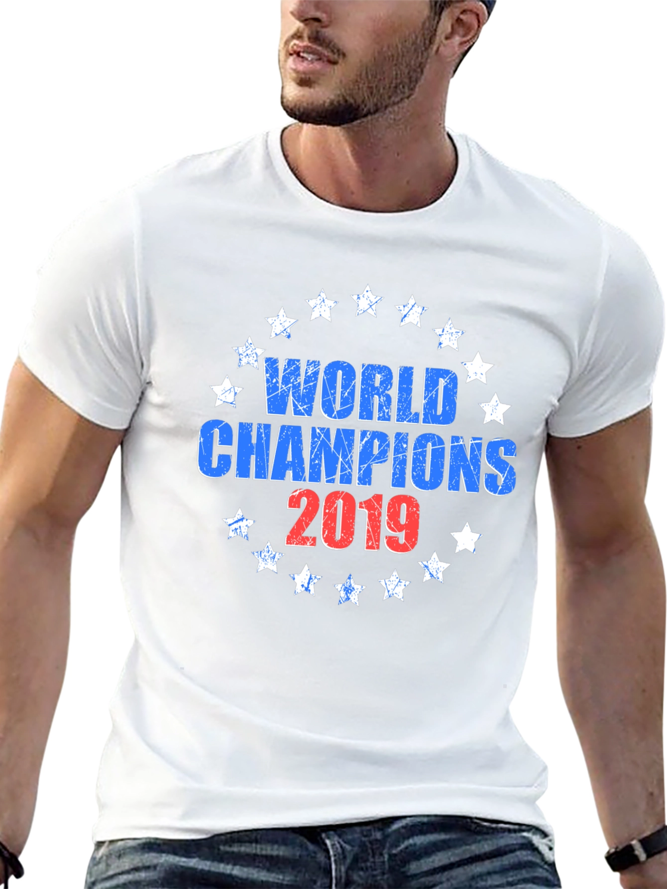 Black World Champions 2019 Graphic Tee view 13