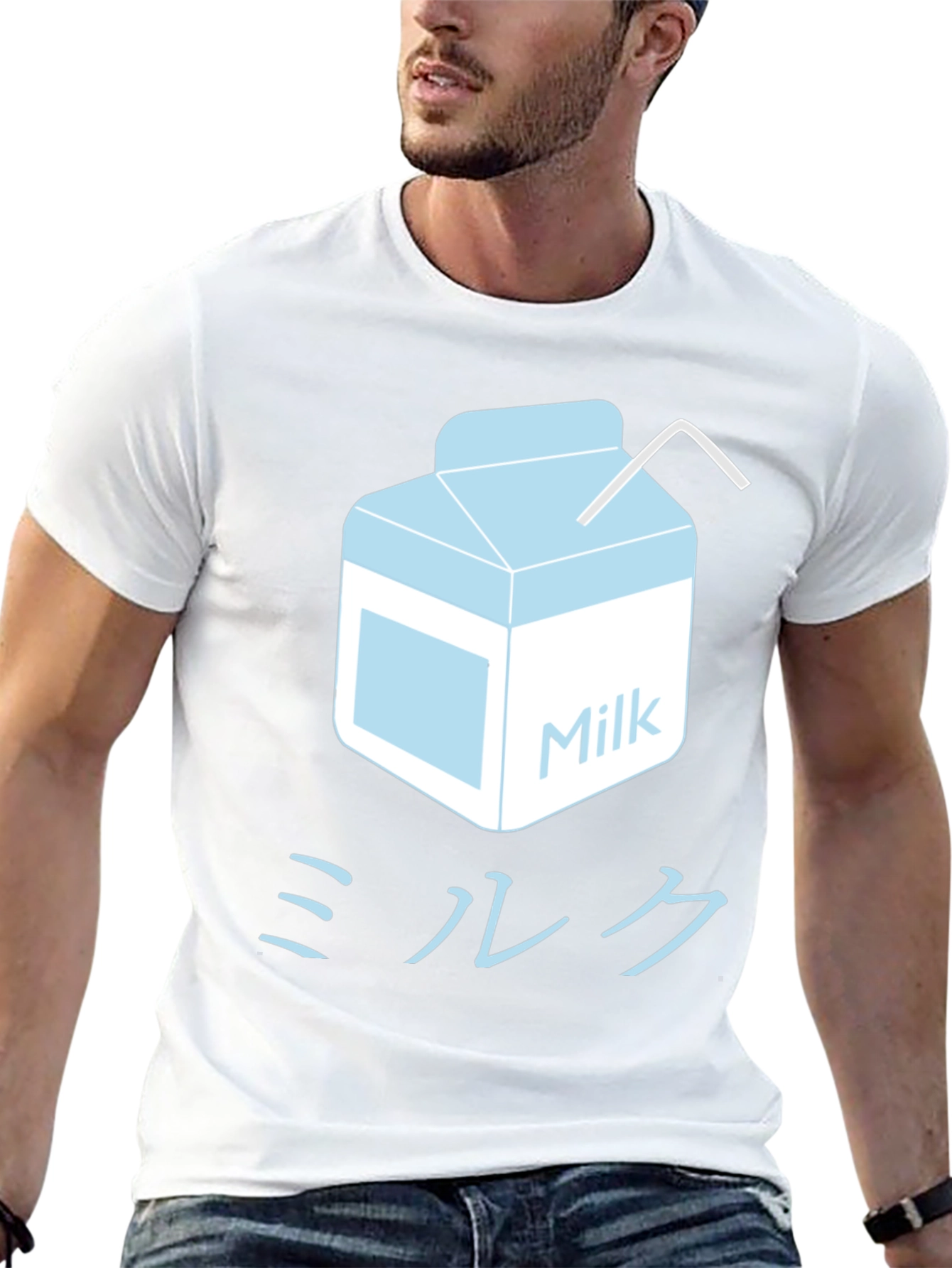 Black Milk Carton Graphic Tee - Japanese Inspired view 13