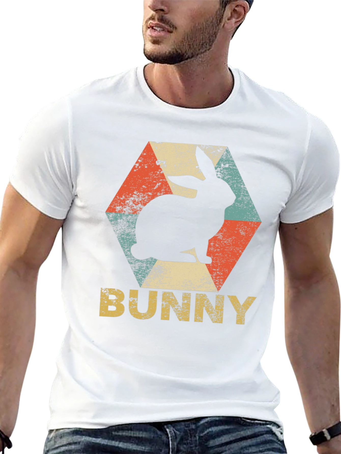 Retro Bunny Graphic Tee - 13