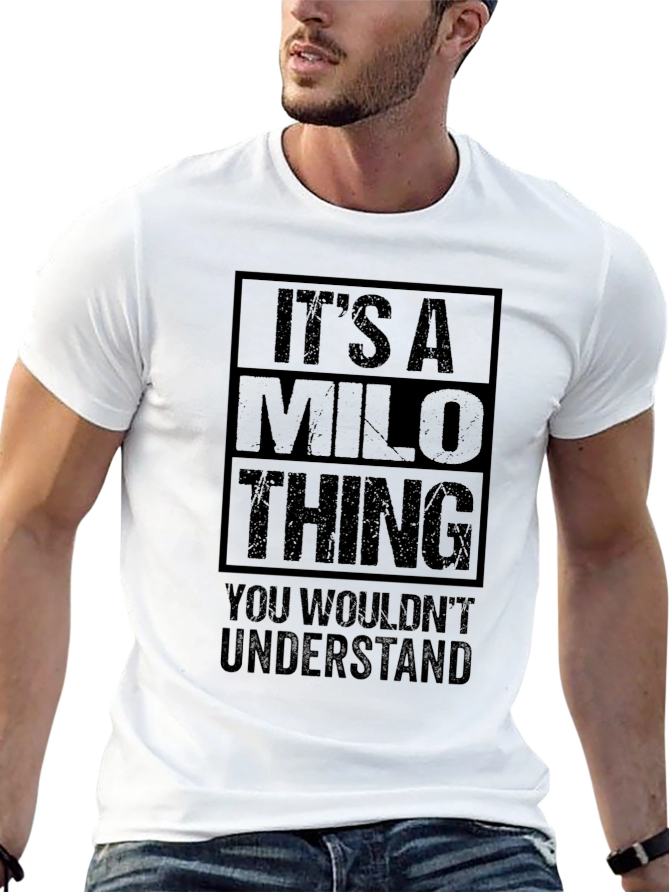 Black It's A Milo Thing - Graphic T-Shirt view 13