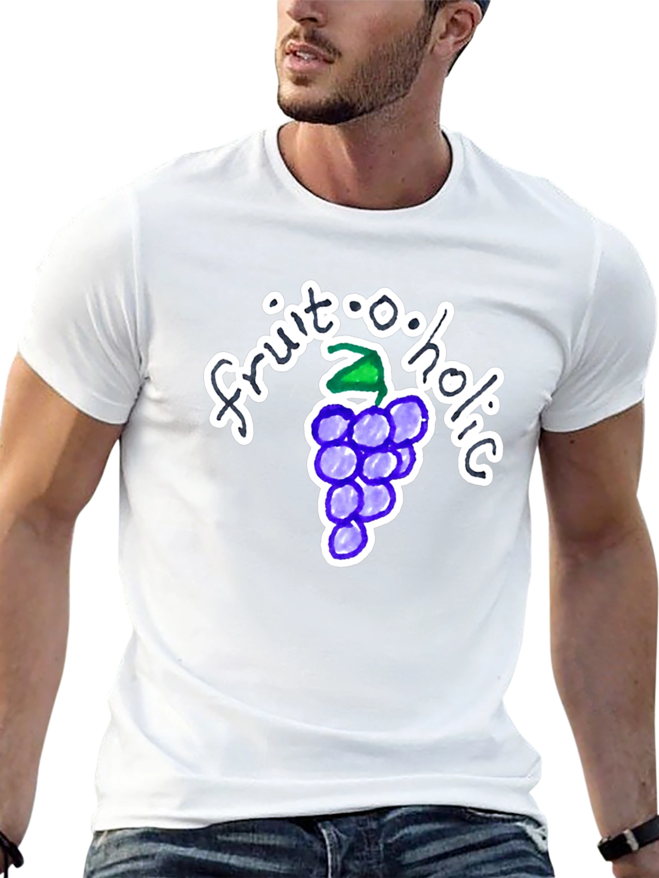 Black Fruit-o-holic Graphic T-Shirt view 13