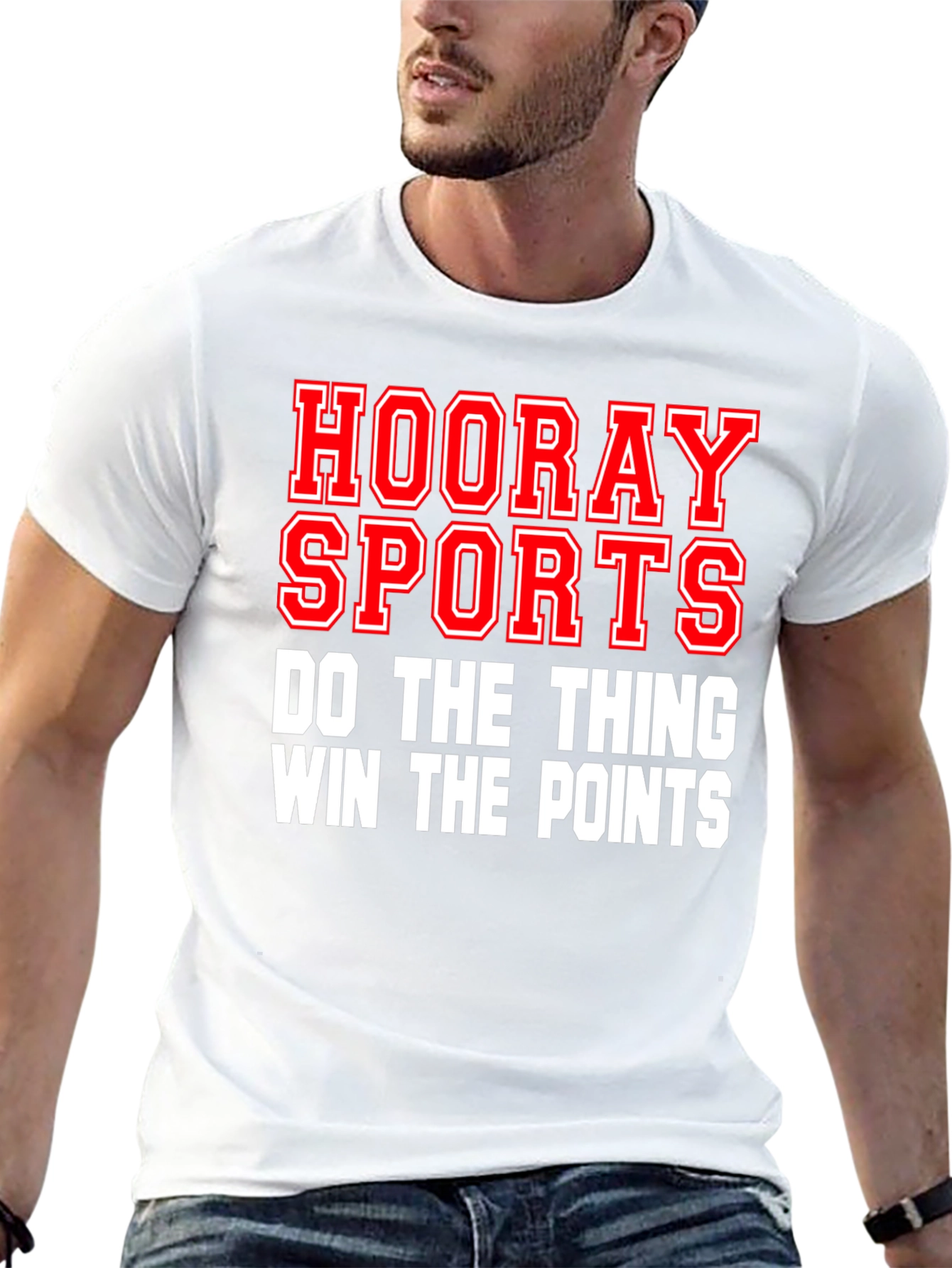 Black Hooray Sports Graphic T-Shirt view 13