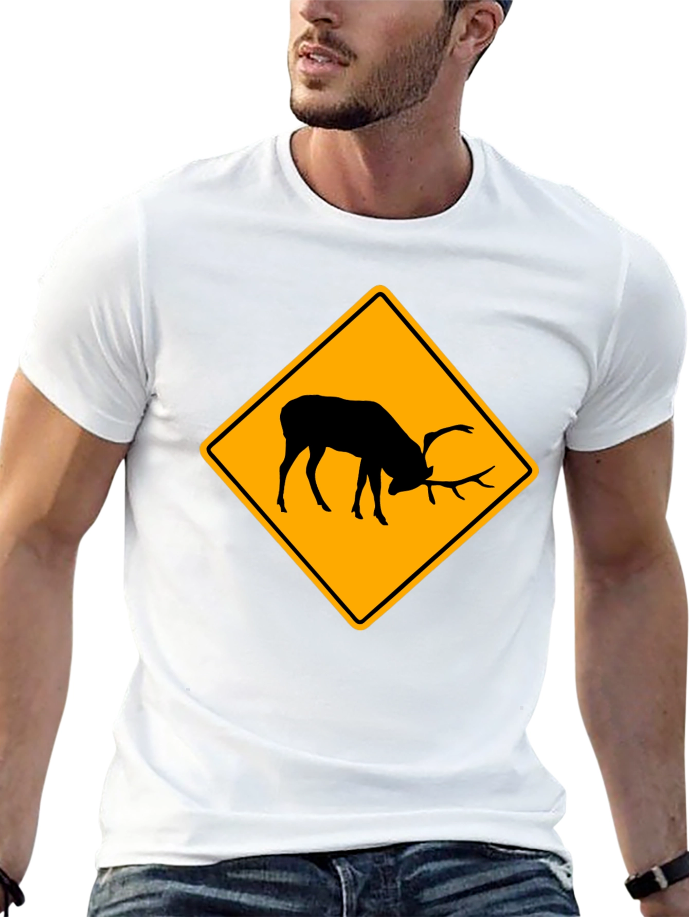 Black Elk Crossing Black T-Shirt - Wildlife Tee view 13