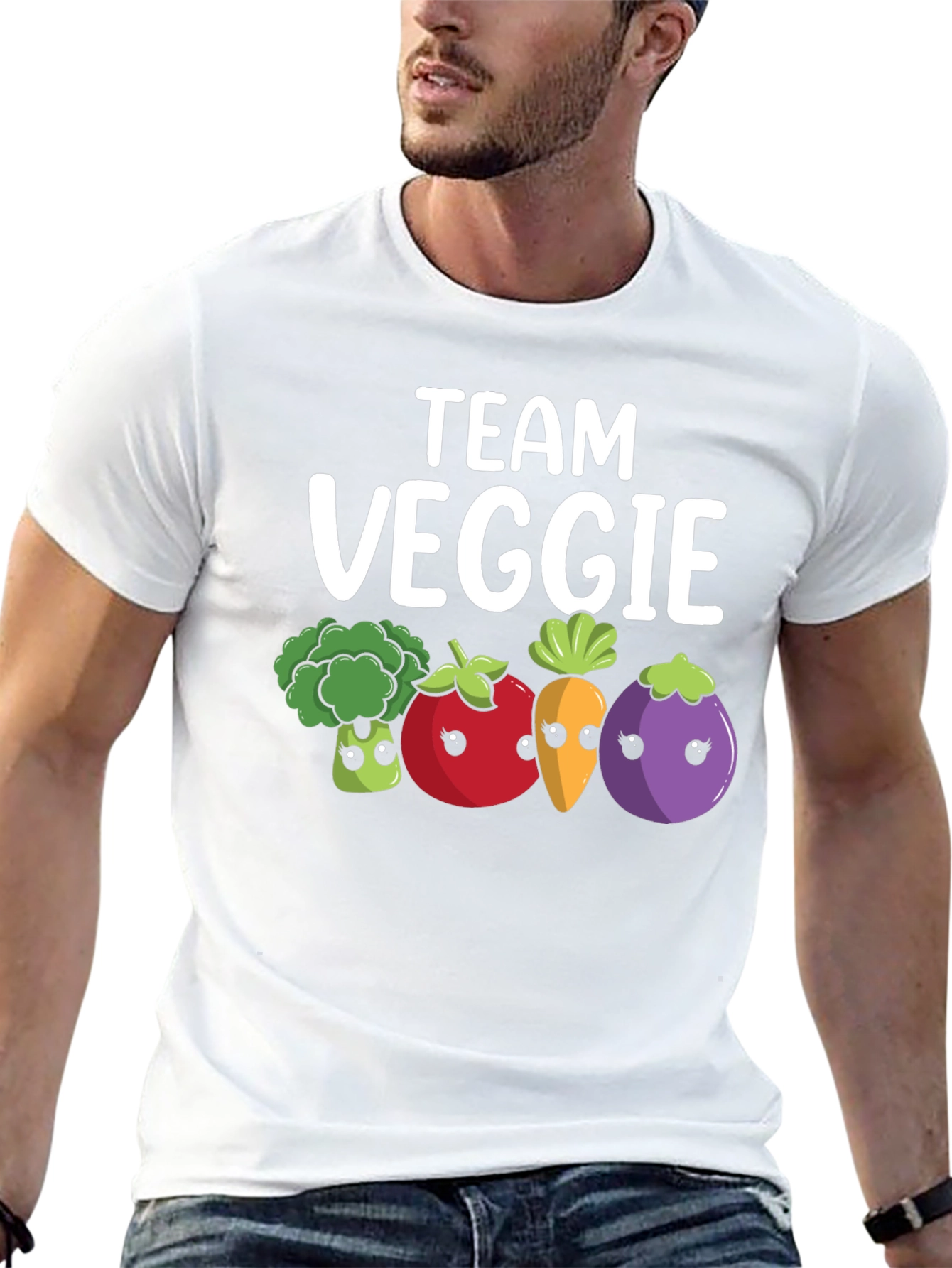Team Veggie Graphic T-Shirt - Vegan Lifestyle - 13