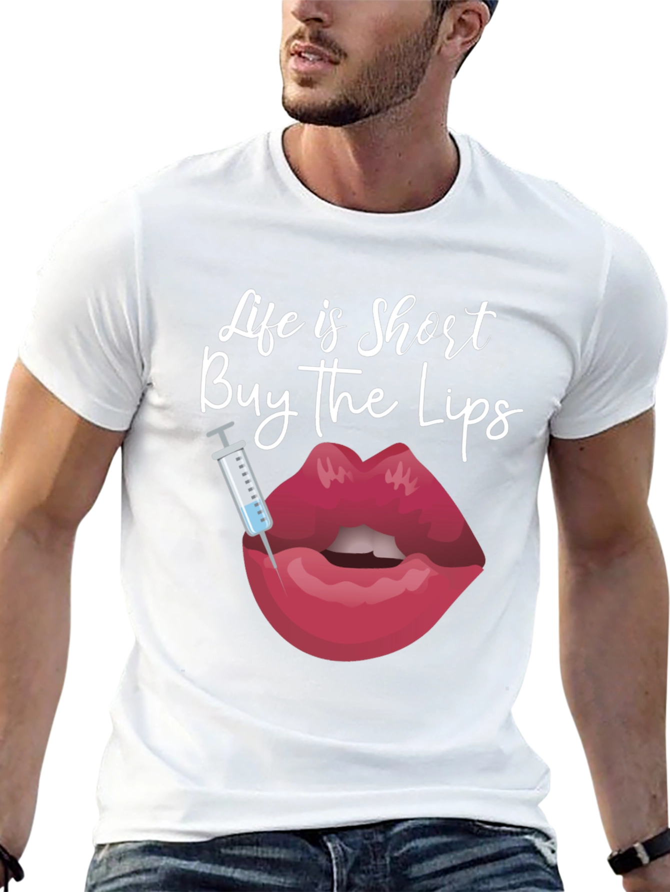 Black Life is Short Buy the Lips T-Shirt view 13
