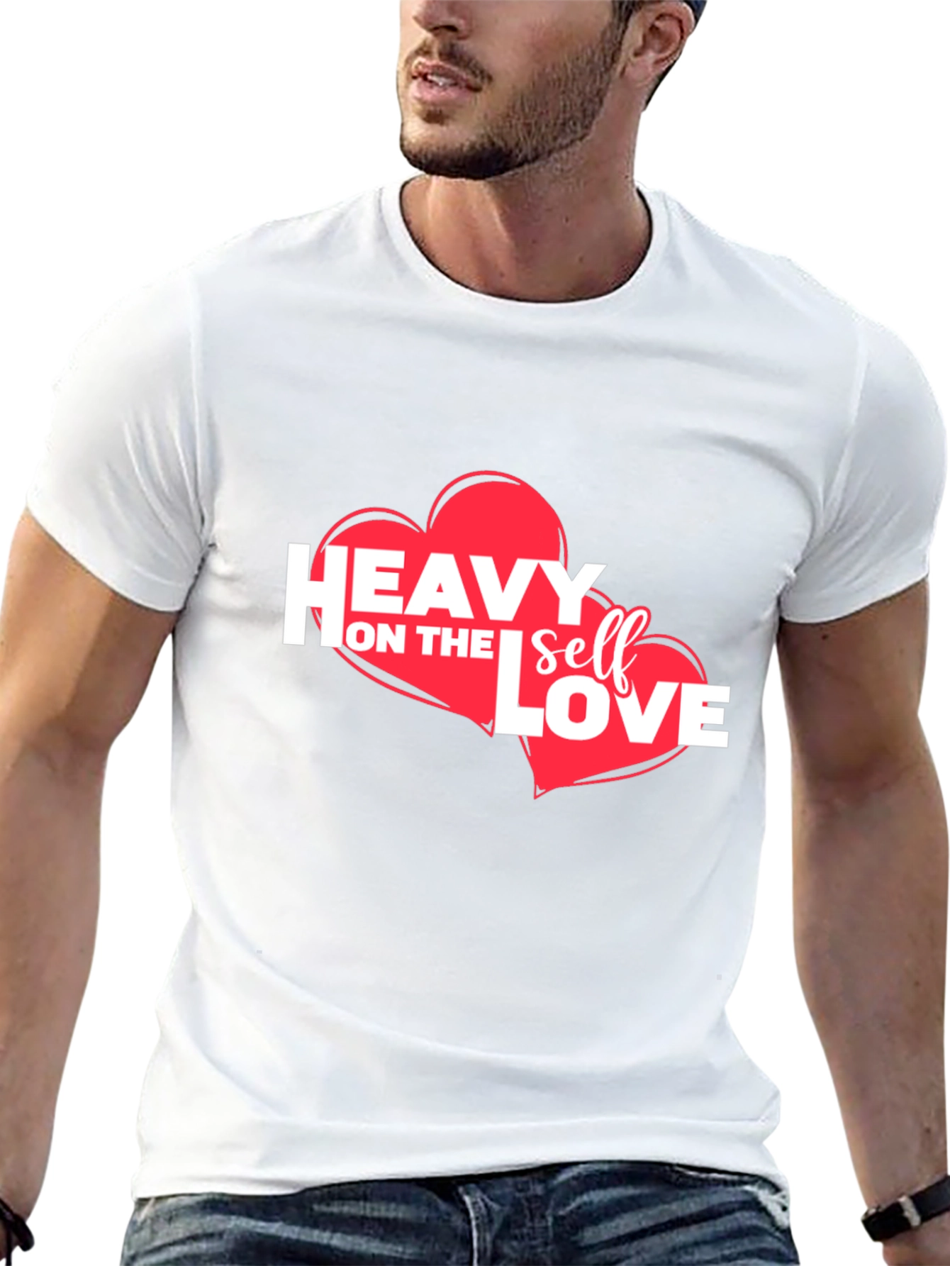 Heavy on the Self Love Graphic Tee - 13