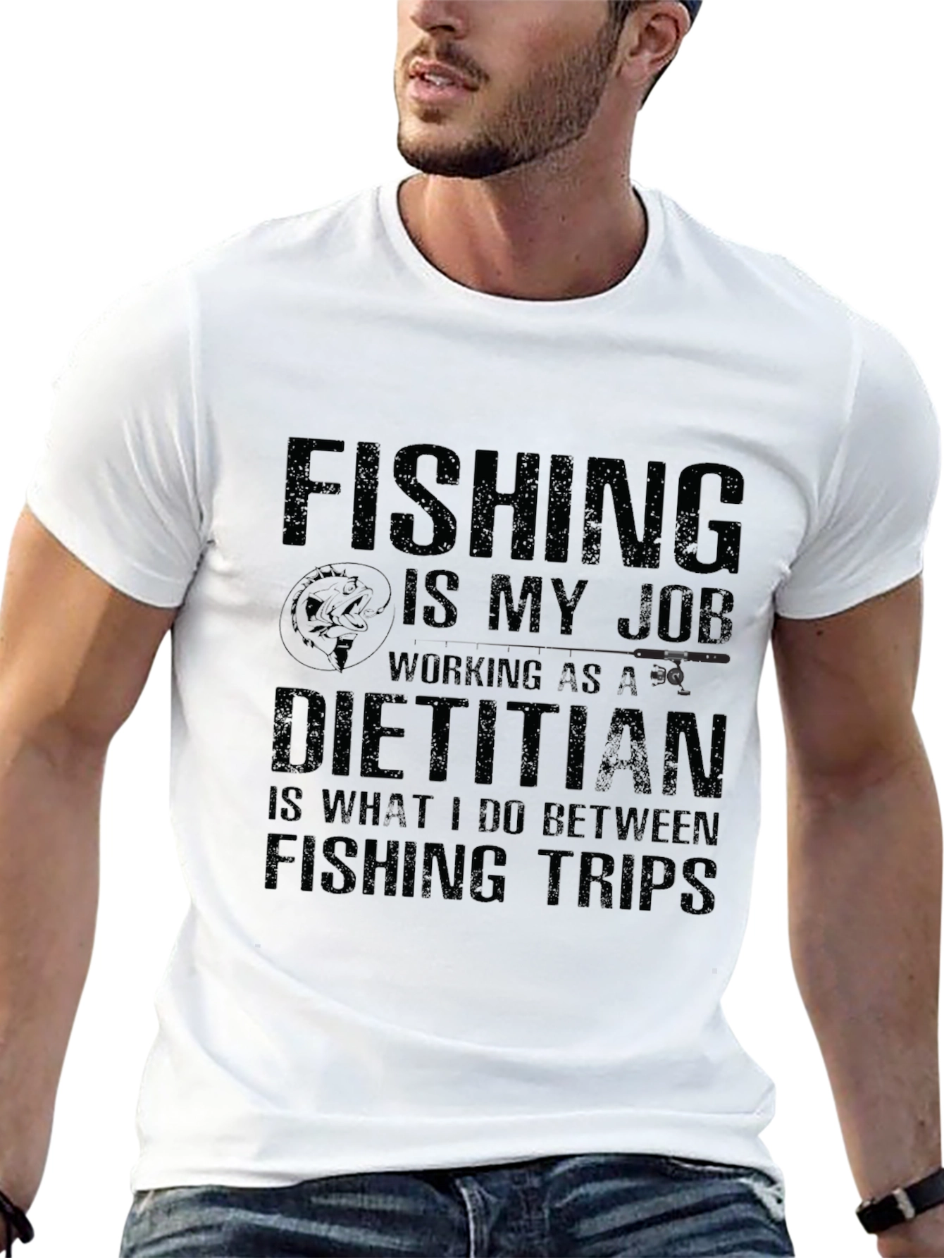 Fishing is My Job T-Shirt - 13