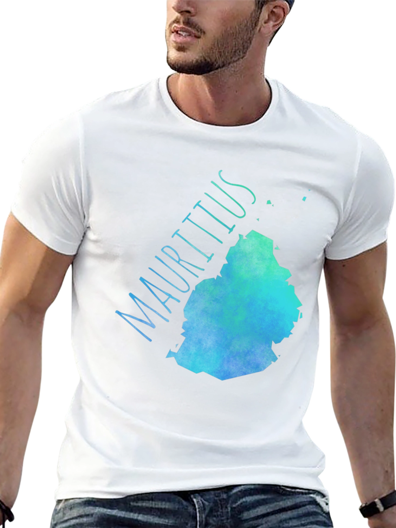 Mauritius Map Tee - Island Pride Graphic T-Shirt - 13