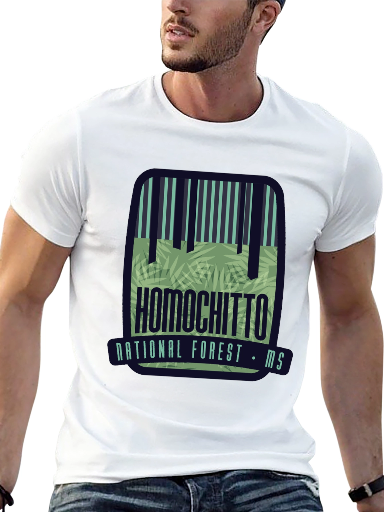 Black Homochitto National Forest T-Shirt view 13