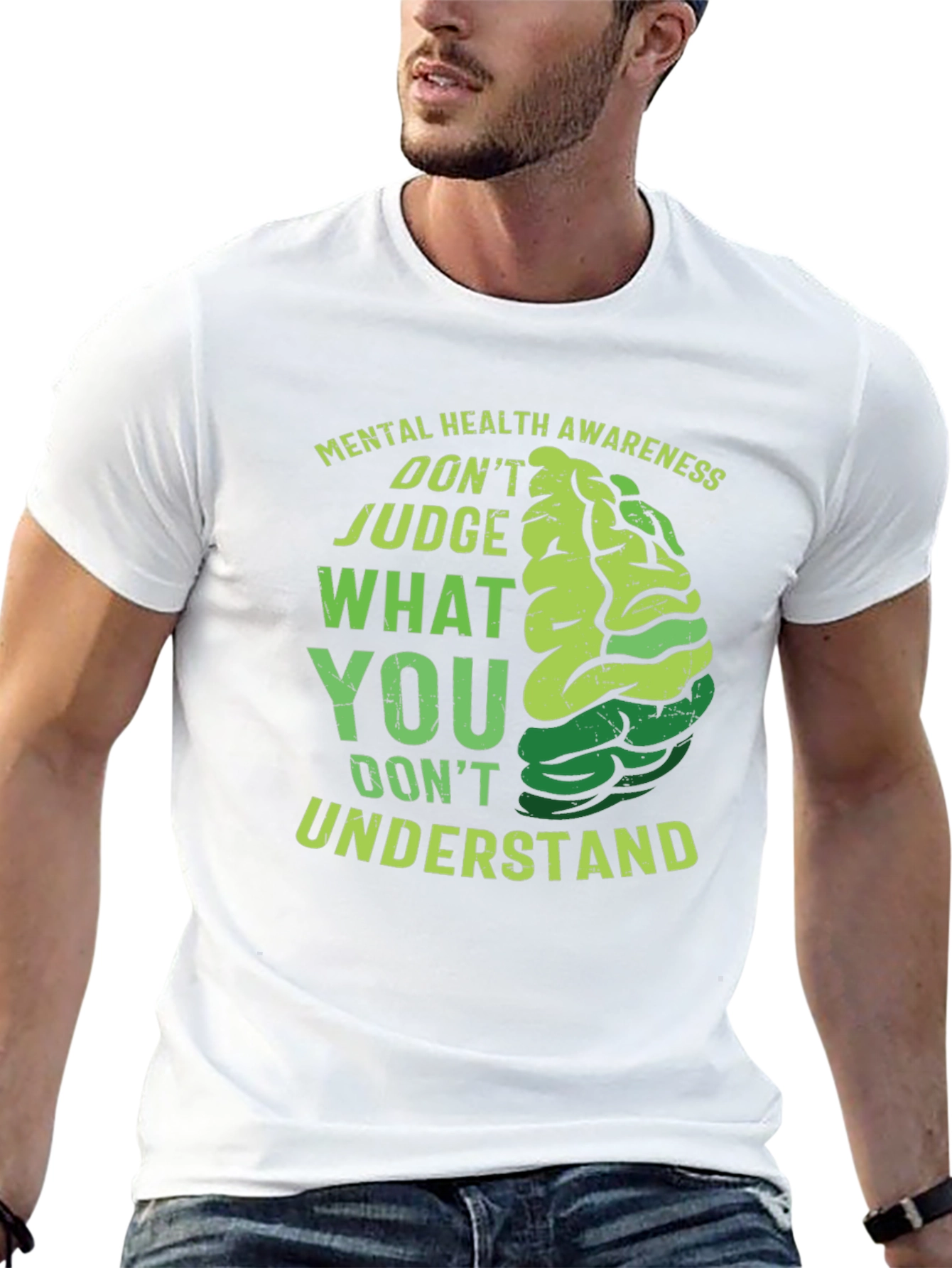 Mental Health Awareness Graphic T-Shirt - 13