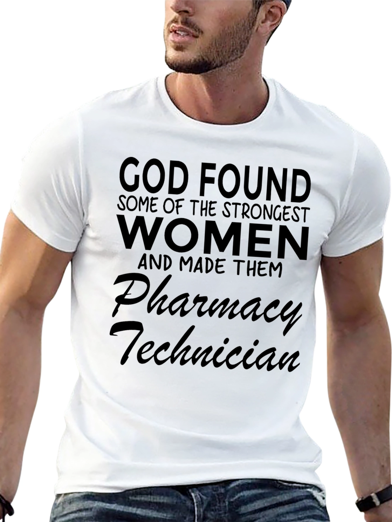 Black Pharmacy Technician Women's T-Shirt view 13