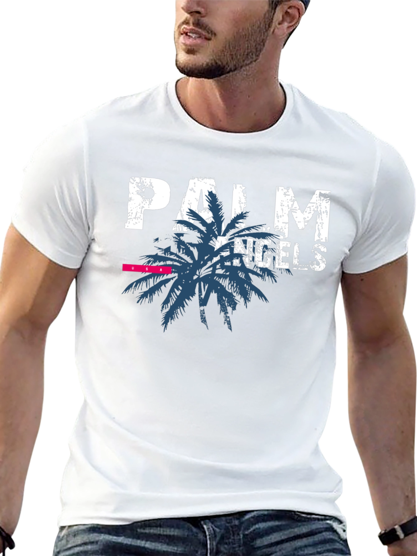 Black Palm Angels Graphic Print Black T-Shirt view 13