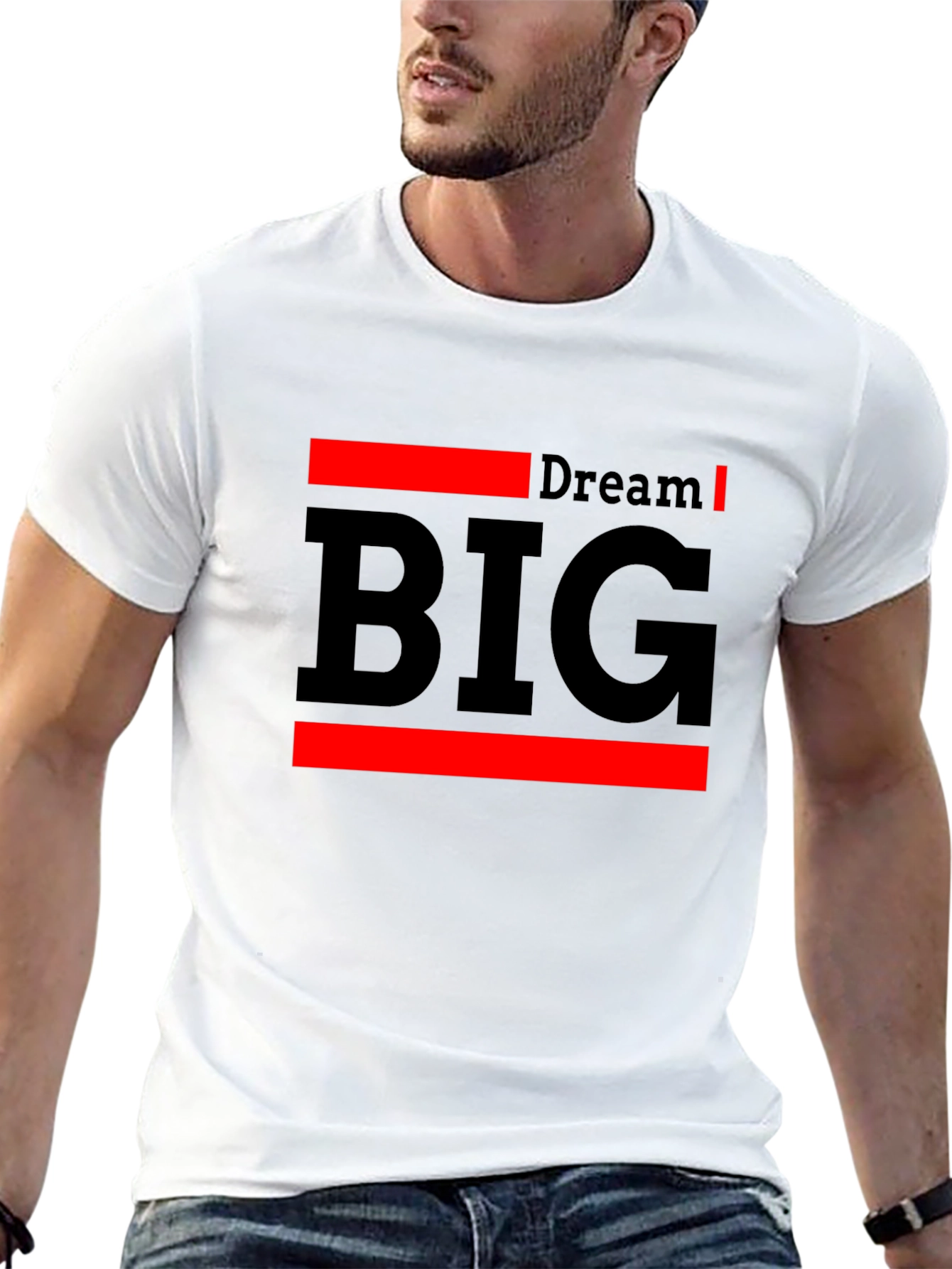 Black Dream Big Graphic T-Shirt view 13