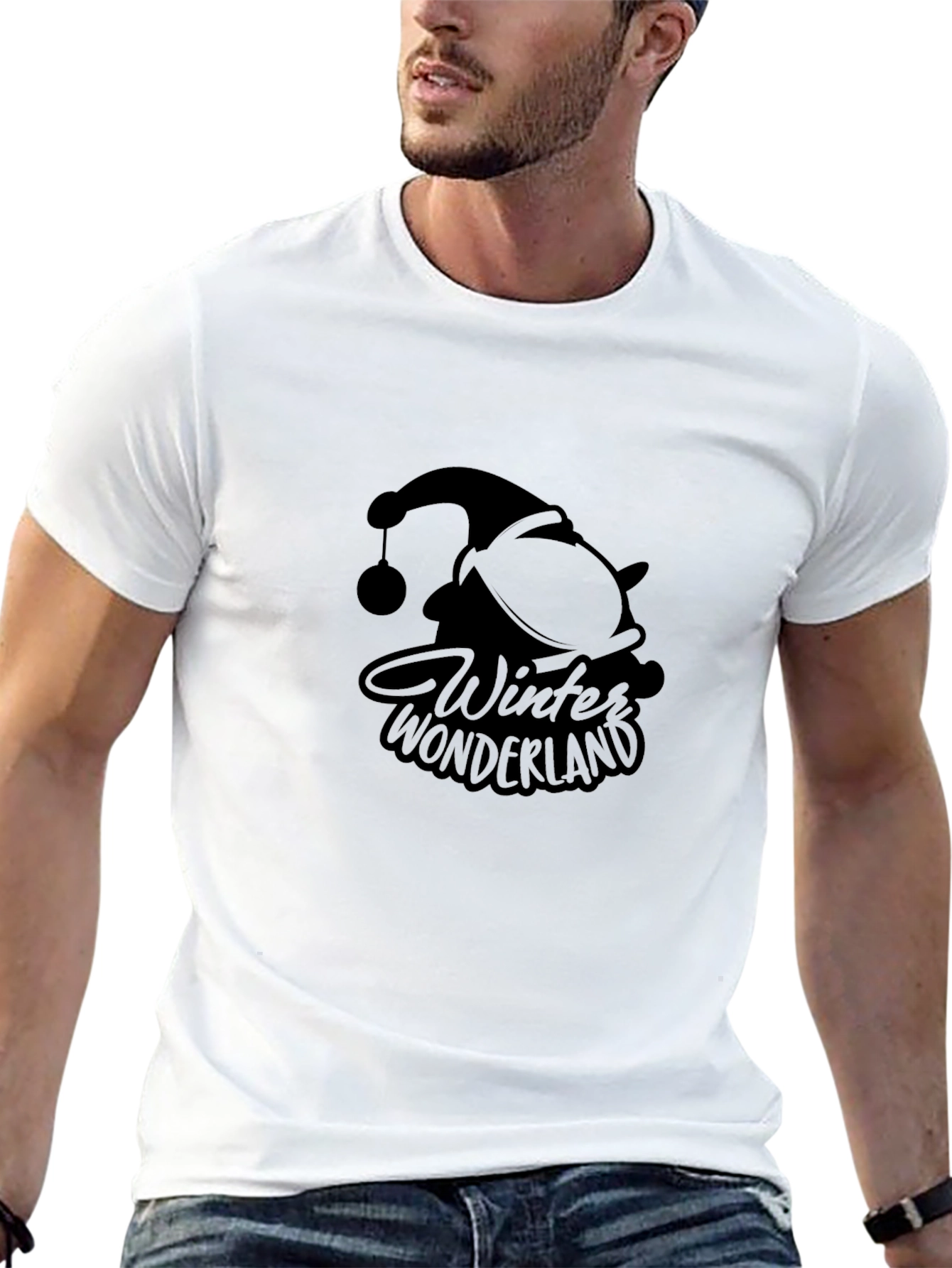 Winter Wonderland Graphic Tee - Black - 13