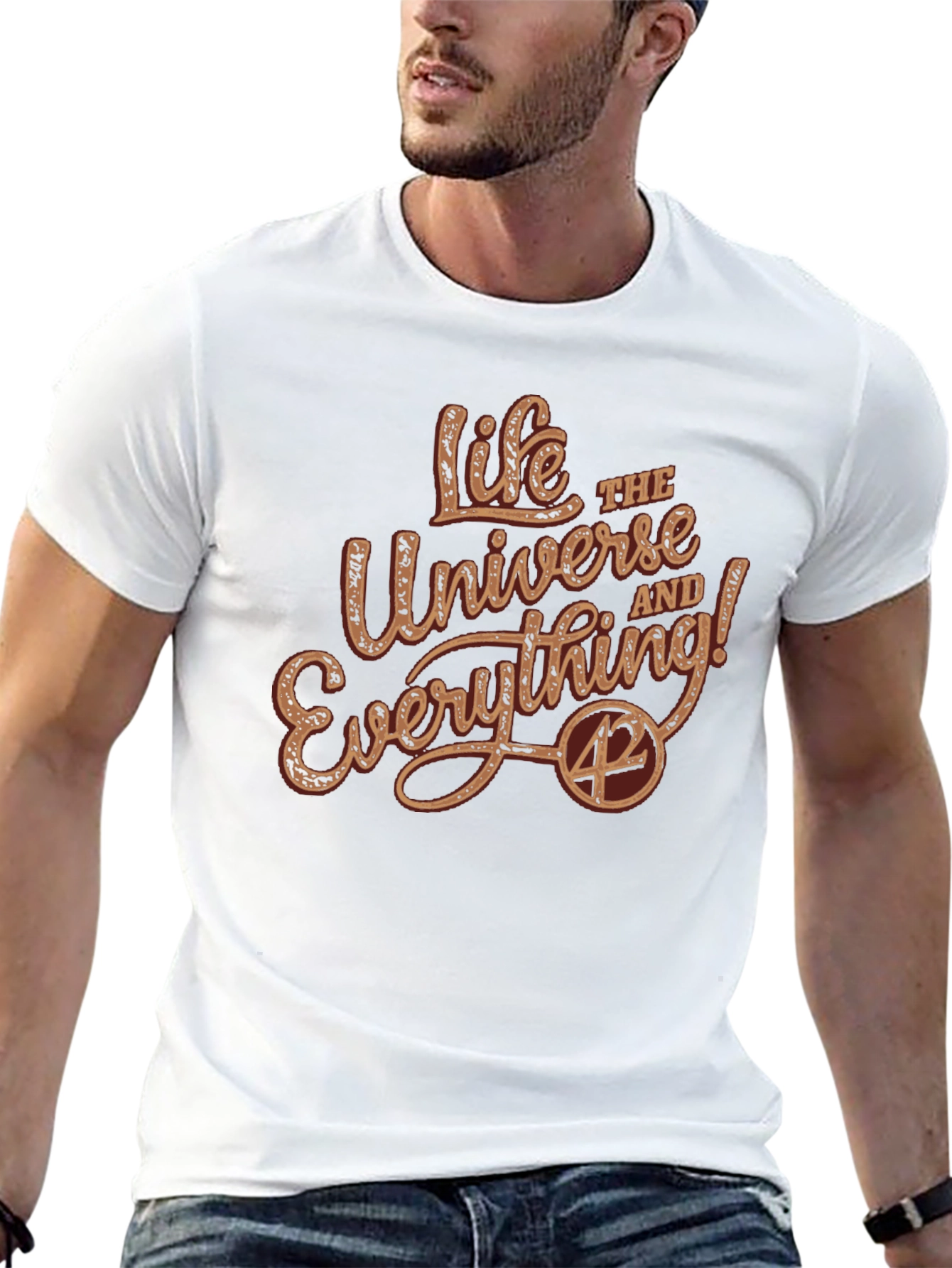 Life The Universe and Everything 42 T-Shirt - 13