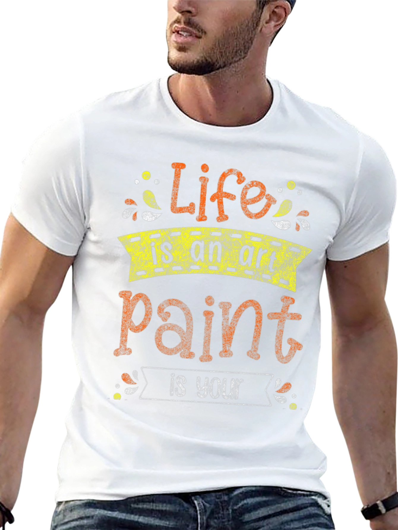 Black Life Is An Art Paint Is Your T-Shirt view 13