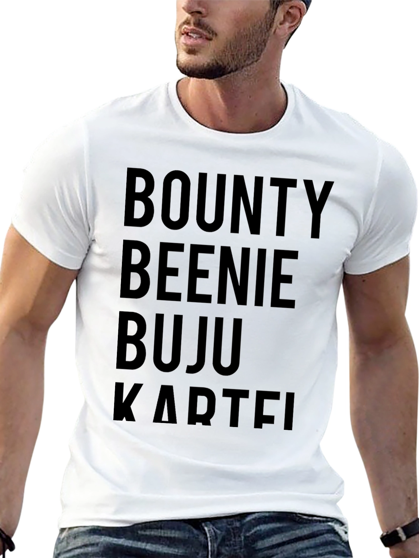 Black Bounty Beenie Buju Kartel Black T-Shirt view 13