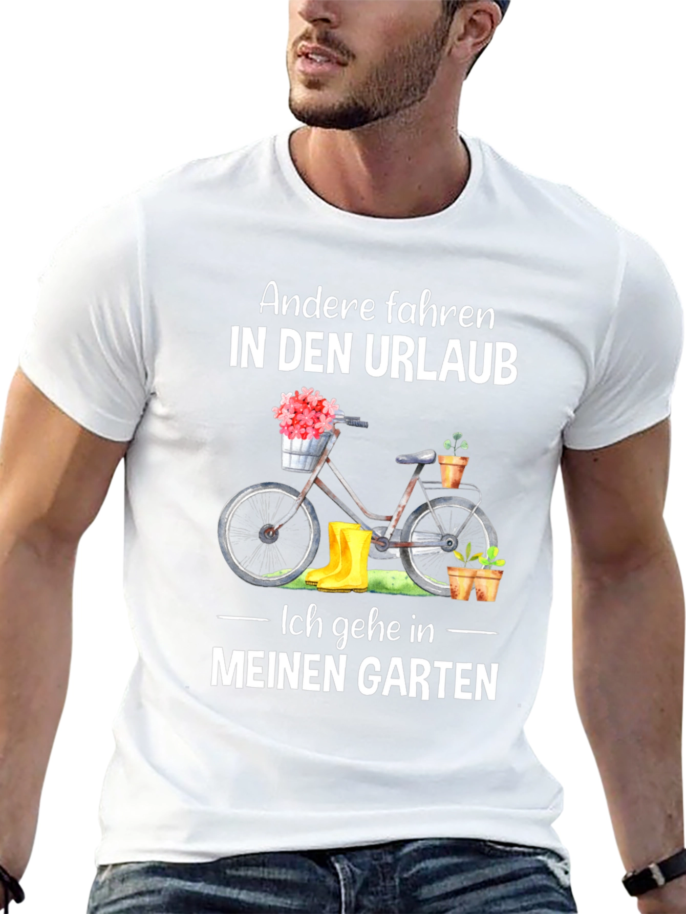 Black Gardening T-Shirt - Andere fahren in den Urlaub view 13