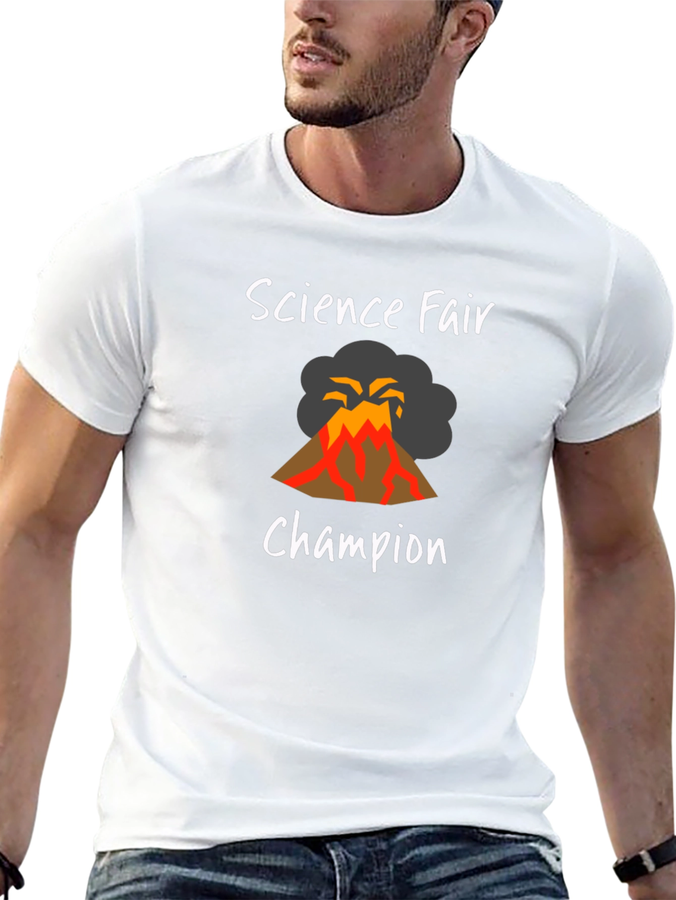 Black Science Fair Champion Volcano T-Shirt view 13