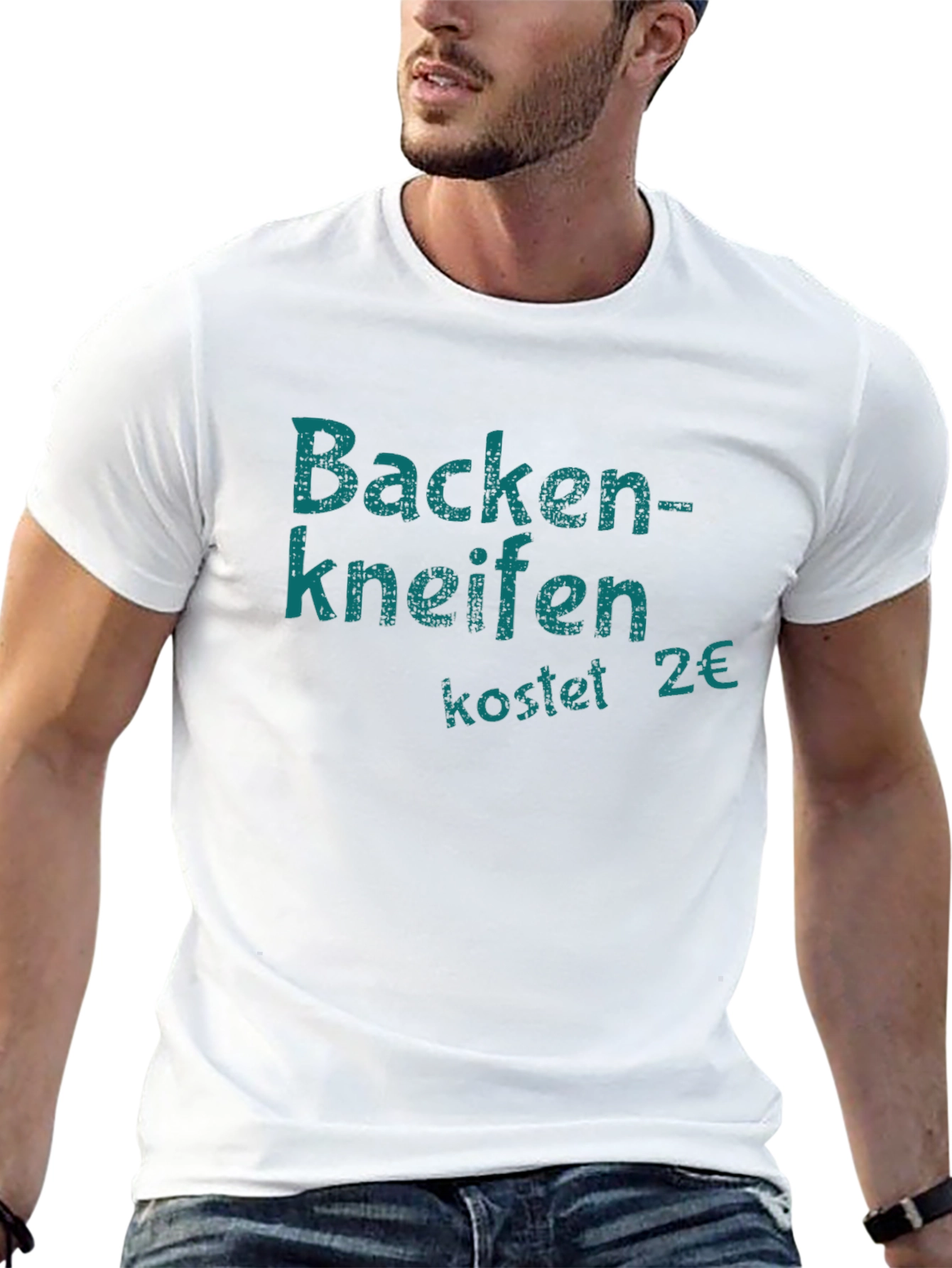 Black Backen Kneifen T-Shirt view 13
