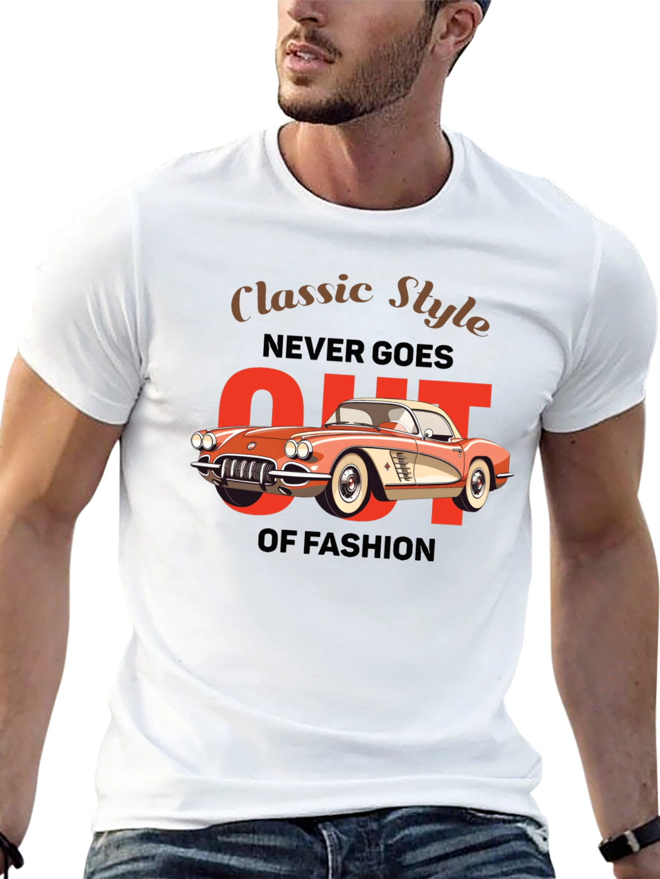 Black Classic Style Never Goes Out Of Fashion T-Shirt view 13