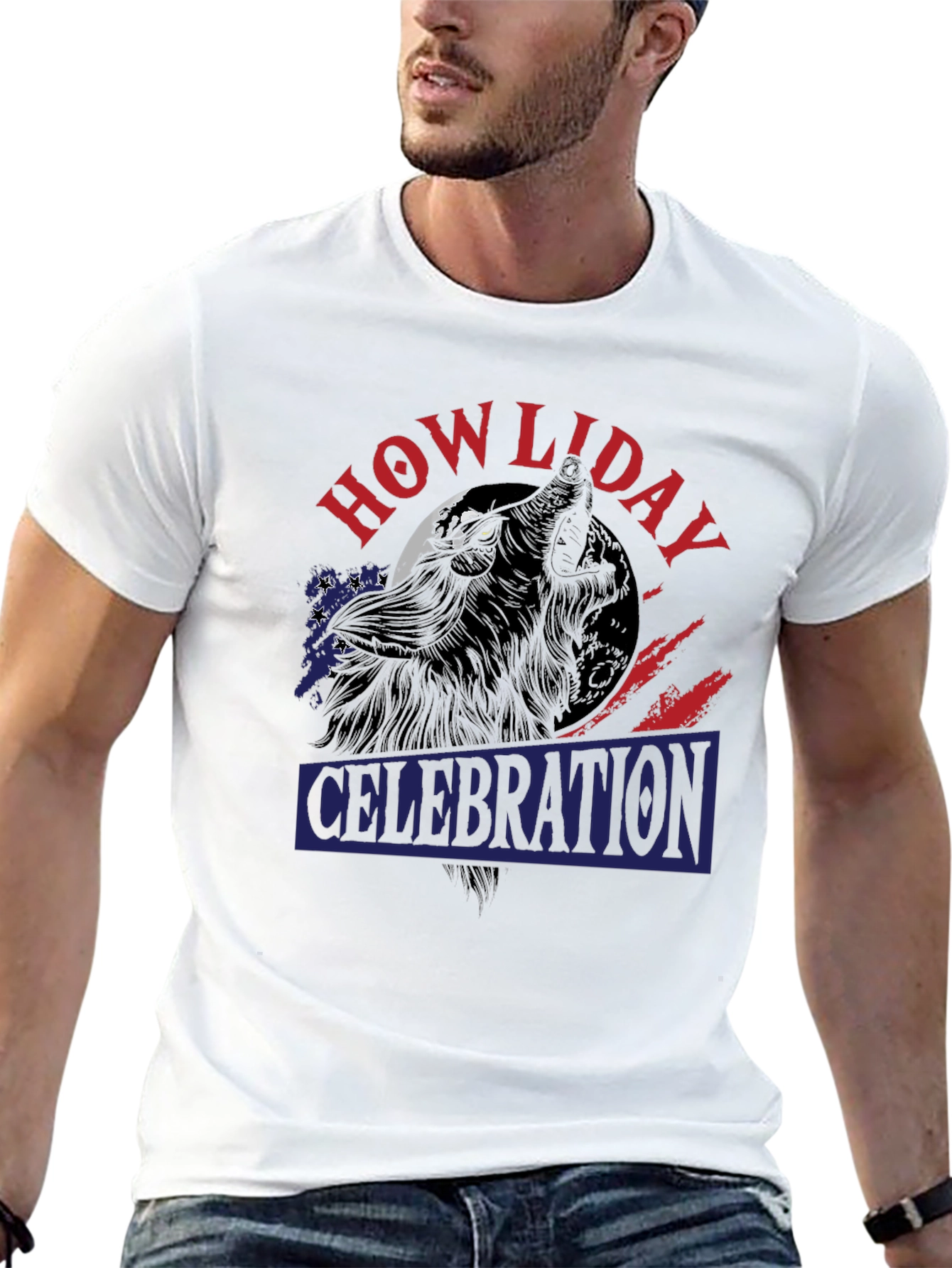 Black Howliday Celebration Black T-Shirt view 13