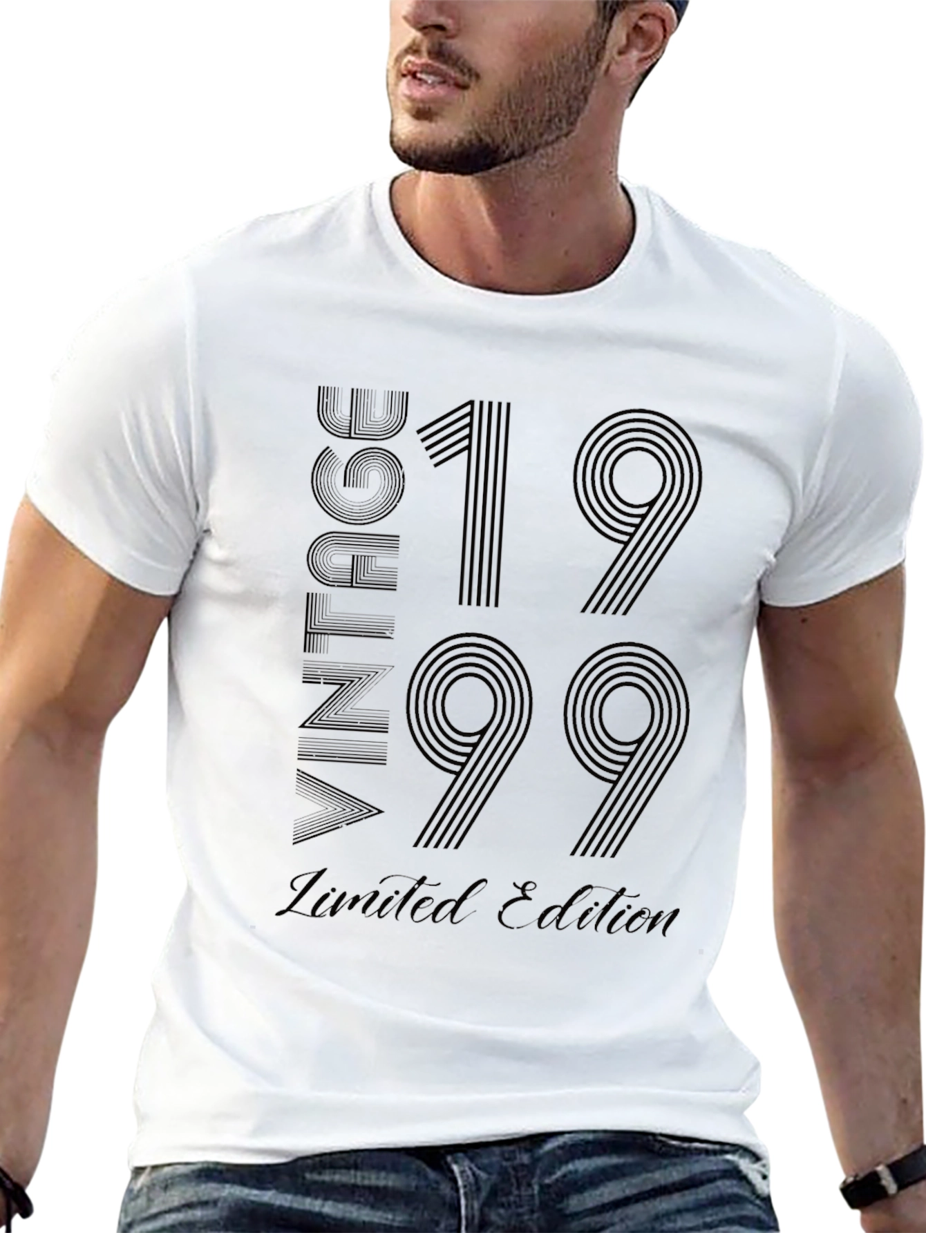 Black Vintage 1999 Limited Edition Black T-Shirt view 13