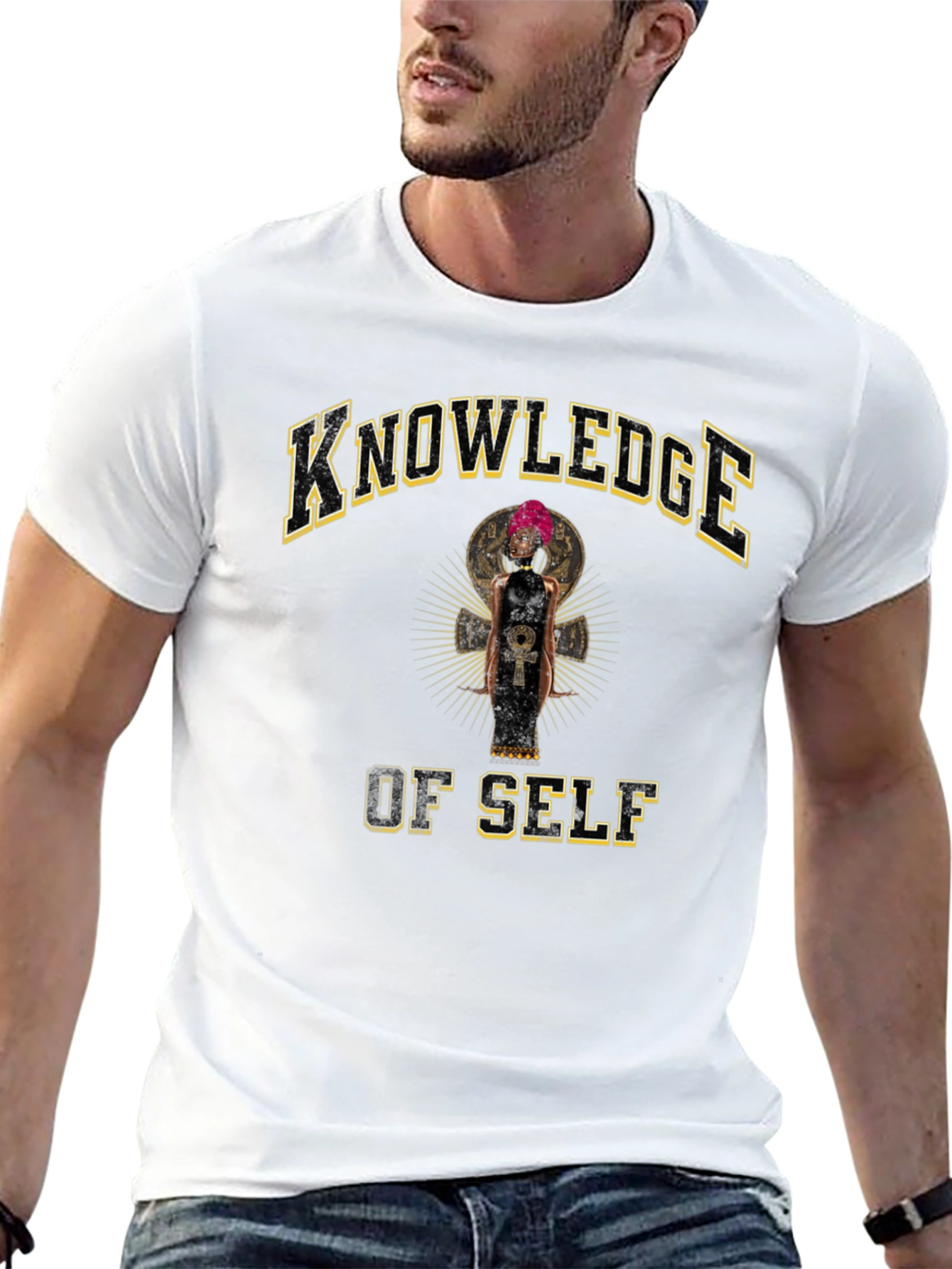 Black Knowledge of Self Graphic T-Shirt view 13