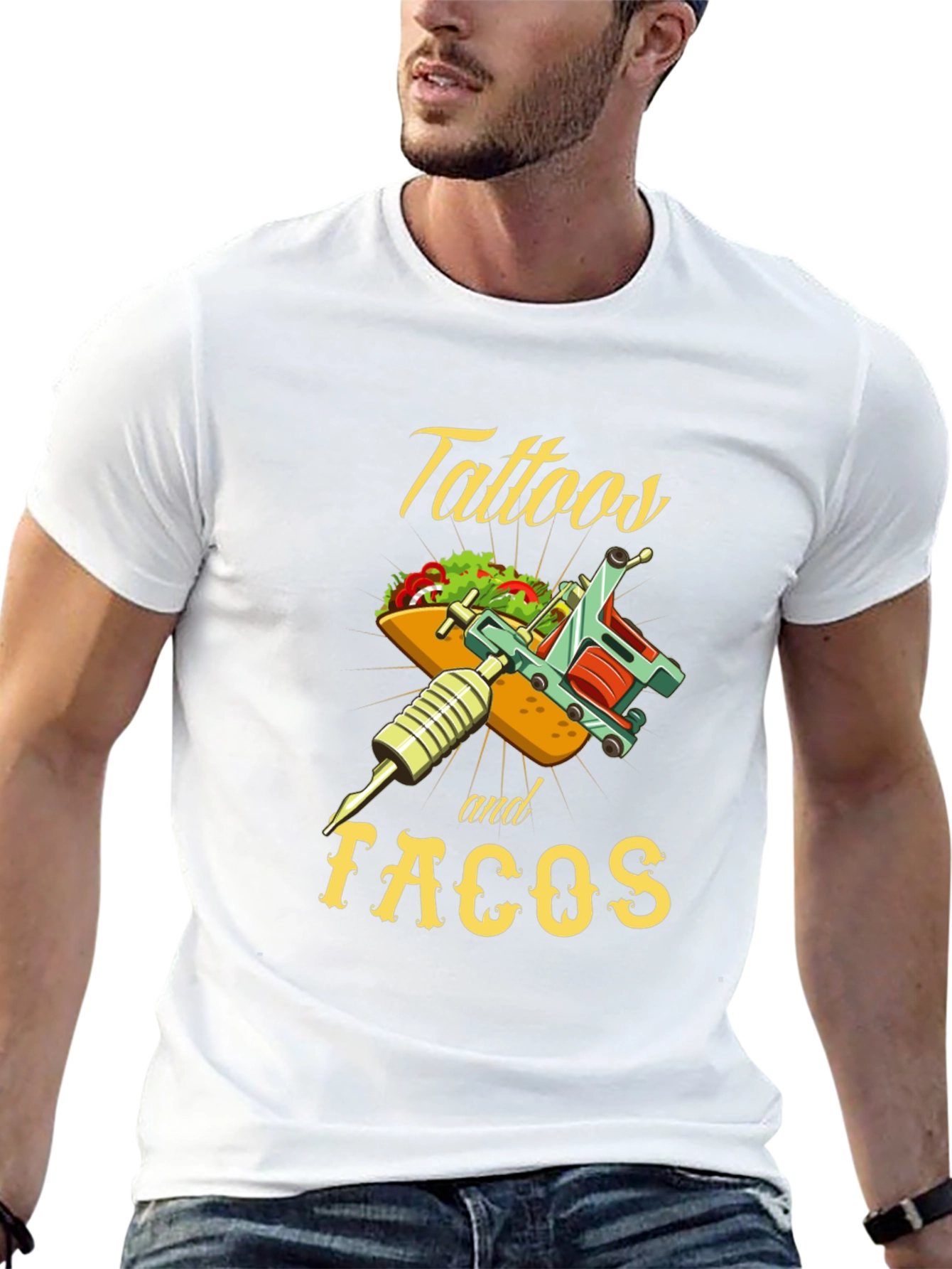 Tattoos and Tacos Graphic Tee - 13