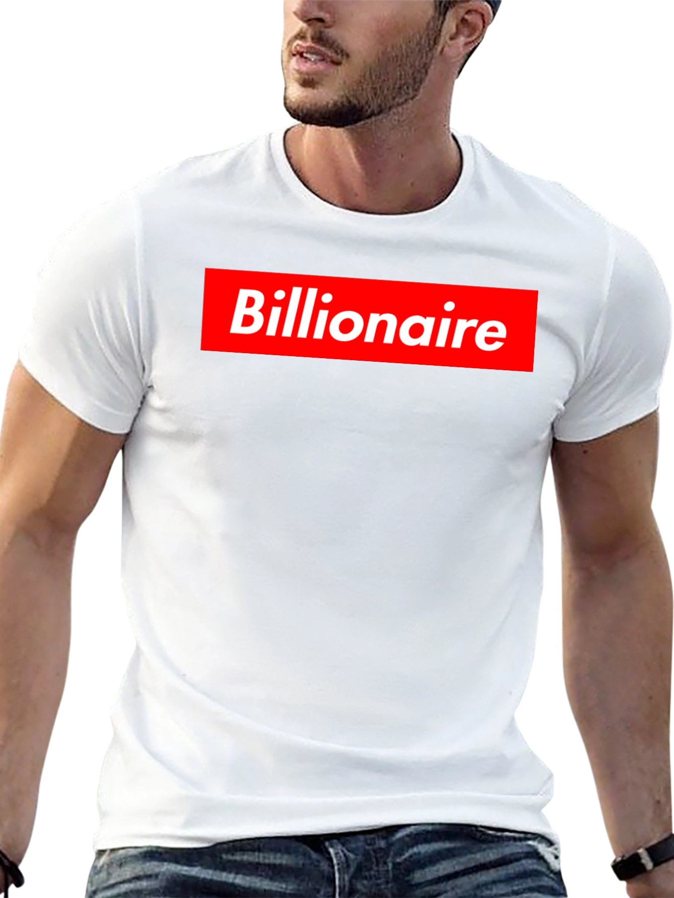 Black Billionaire Graphic Tee - Black Short Sleeve view 13