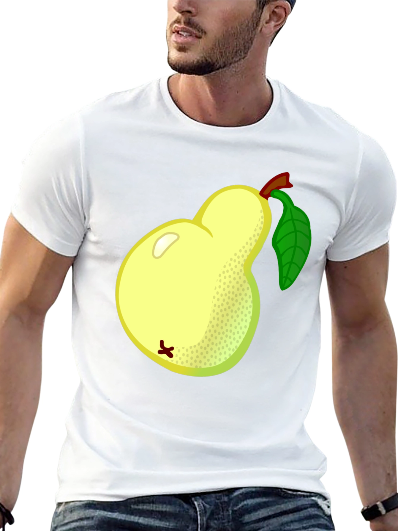Black Pear Graphic Tee - Fruitful Style view 13