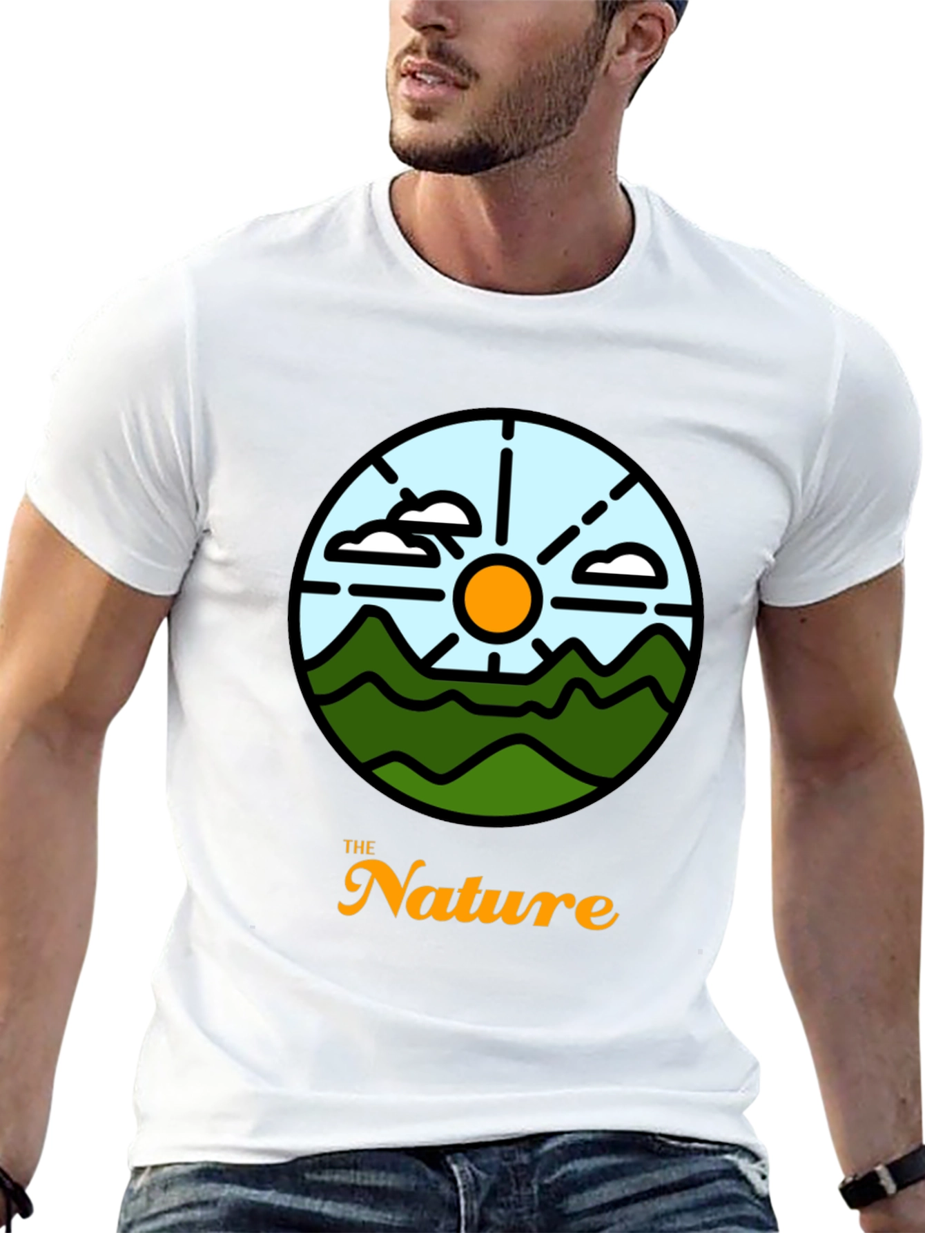 Black Nature Graphic Tee - Stylish Comfort view 13