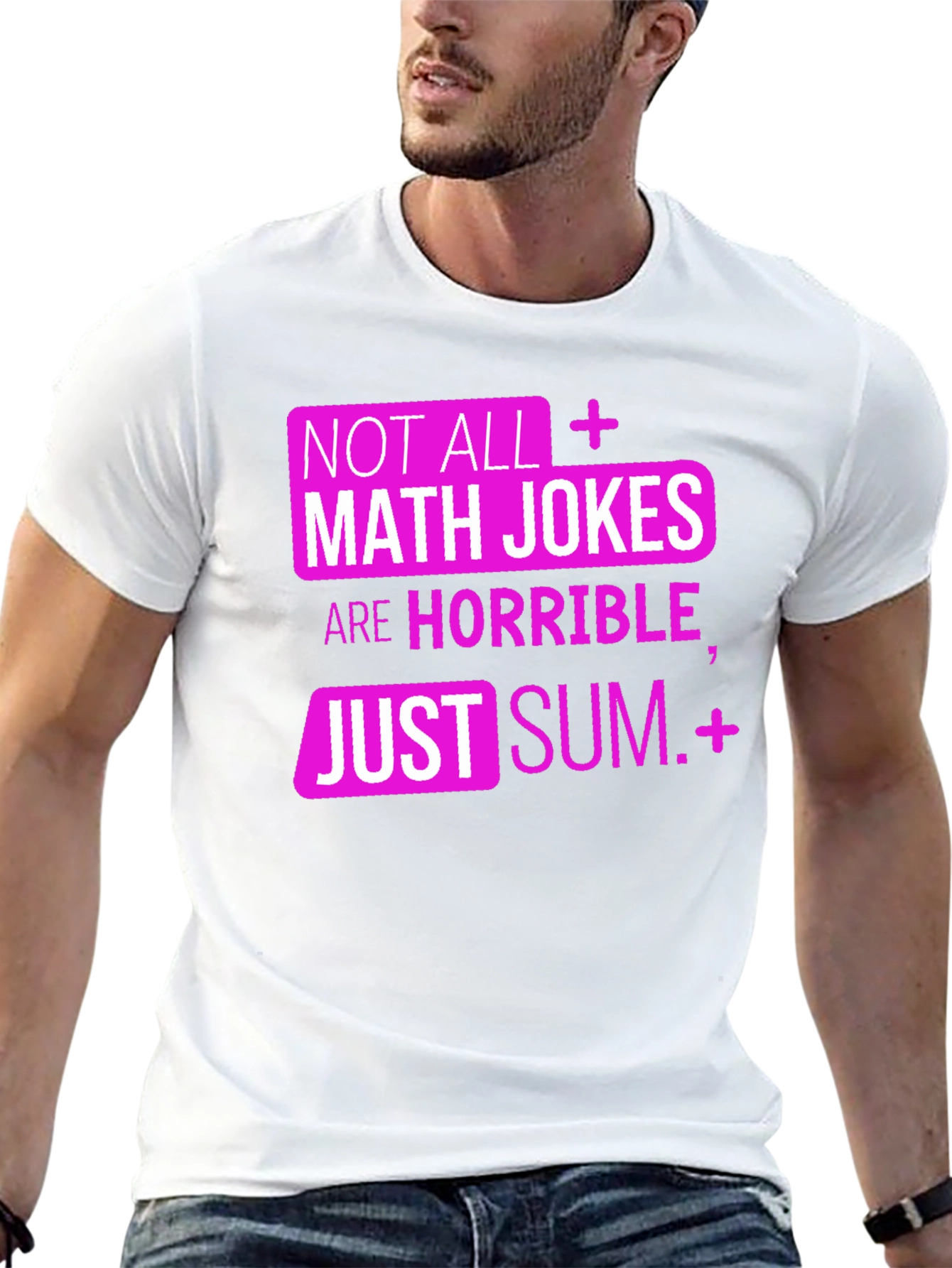 Black Math Jokes Tee - Sum Humor! view 13
