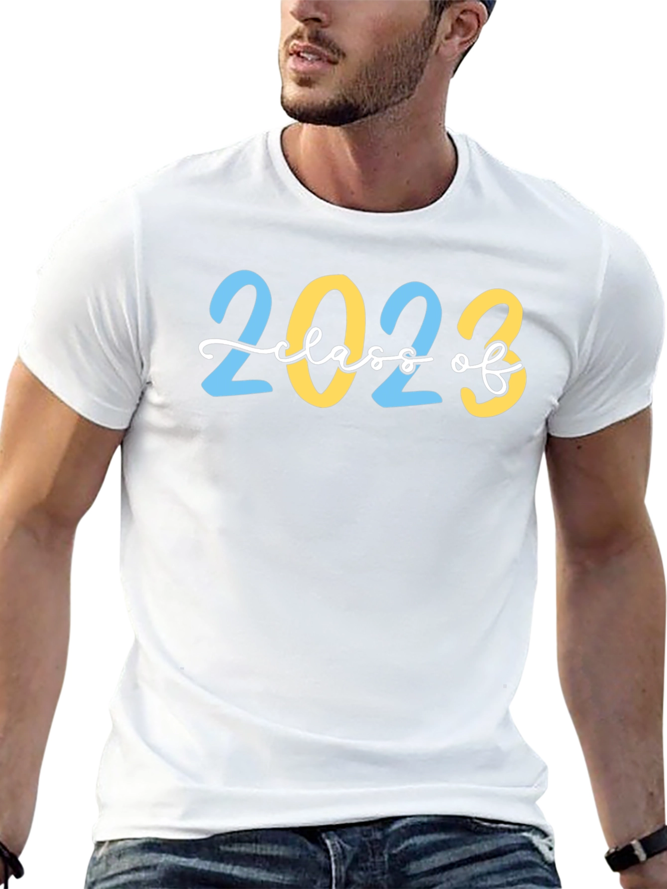 Black Class of 2023 T-Shirt Graduation Tee view 13