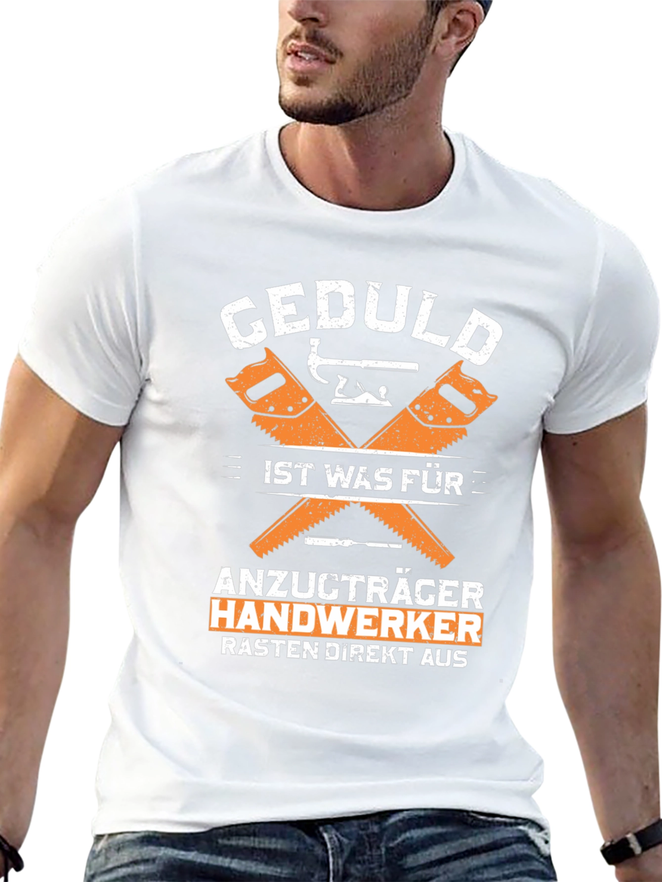 GEDULD Handwerker T-Shirt, German Humor Tee - 13