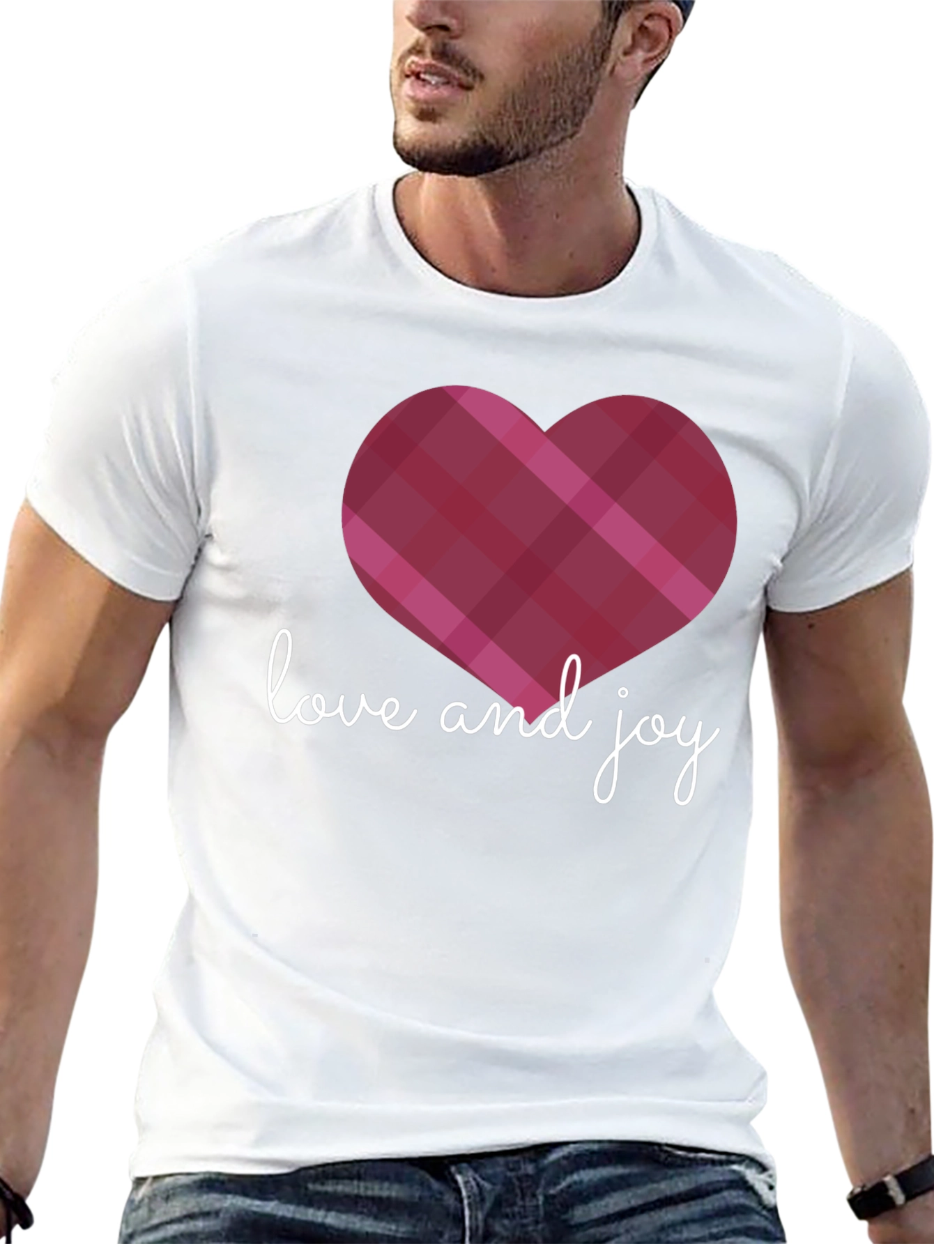 Black Love and Joy Heart Graphic Tee view 13
