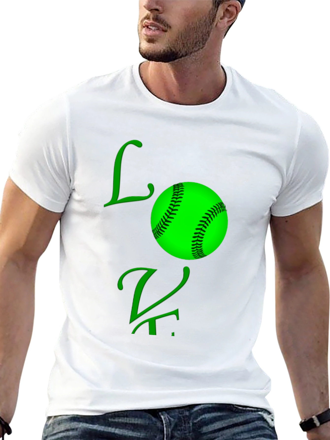 Black Love Baseball Black T-Shirt view 13