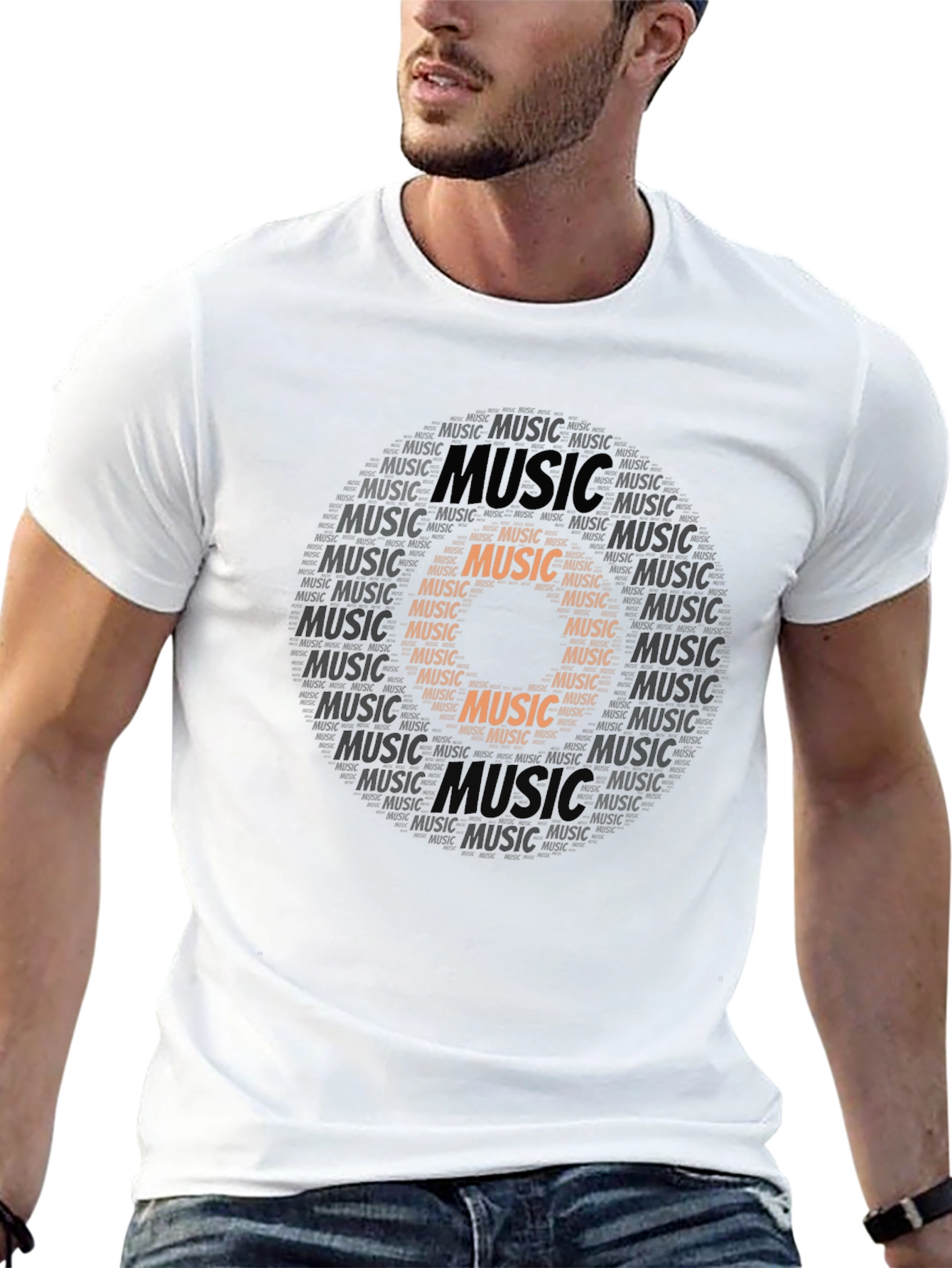 Black Music Lover Graphic Tee view 13