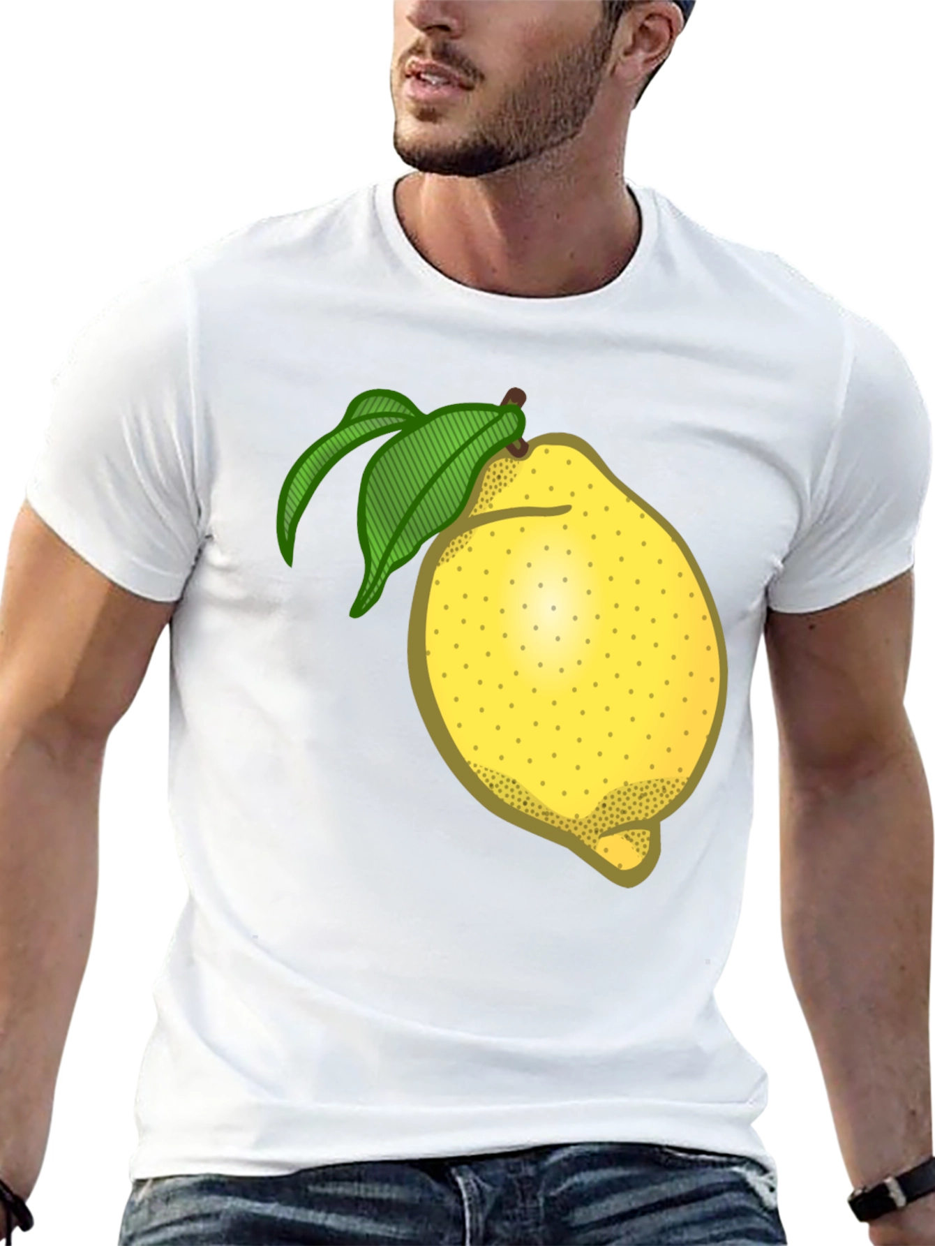 Black Lemon Graphic T-Shirt - Fruity Fun Fashion view 13