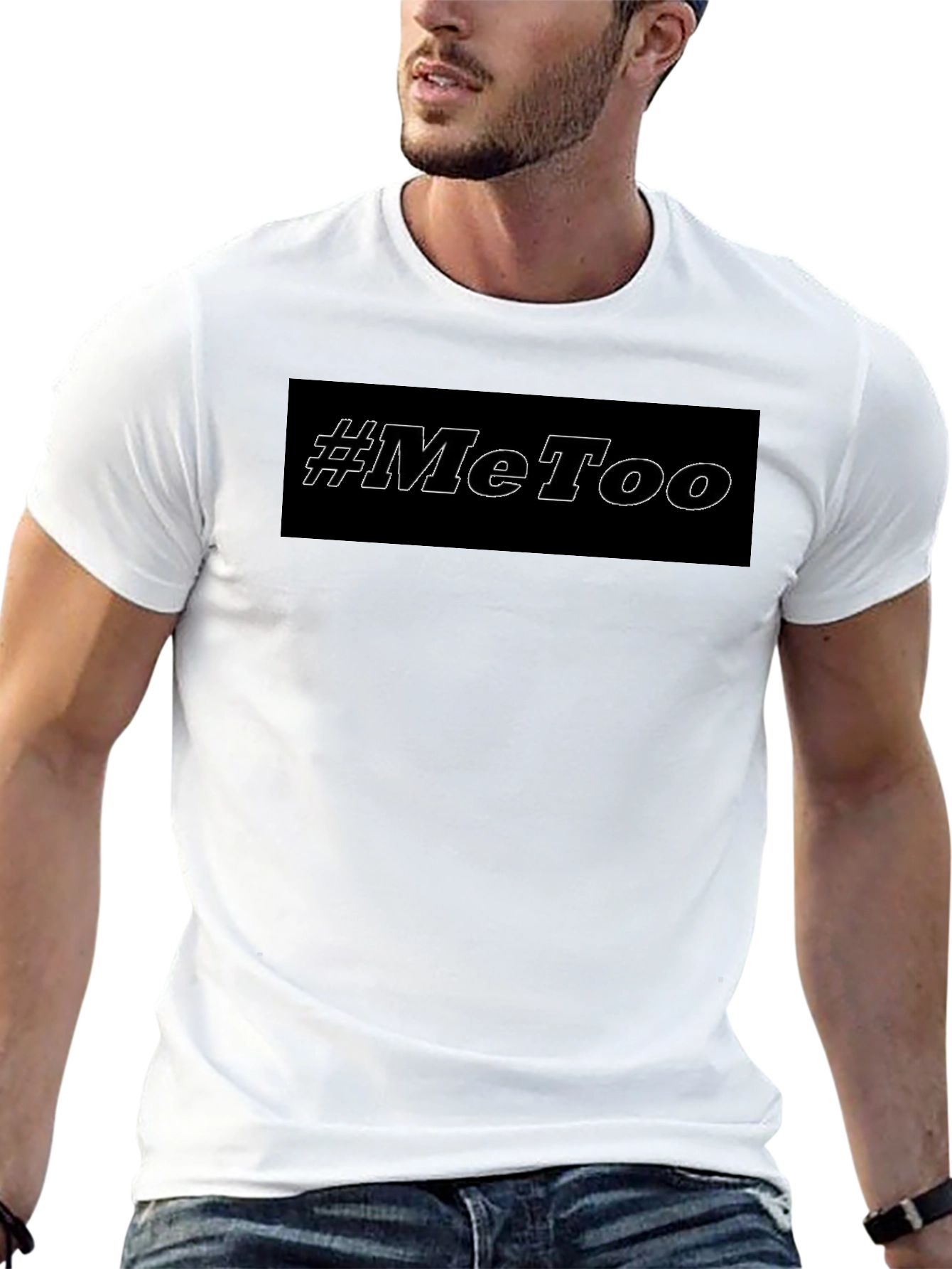 Black Black #MeToo T-Shirt view 13