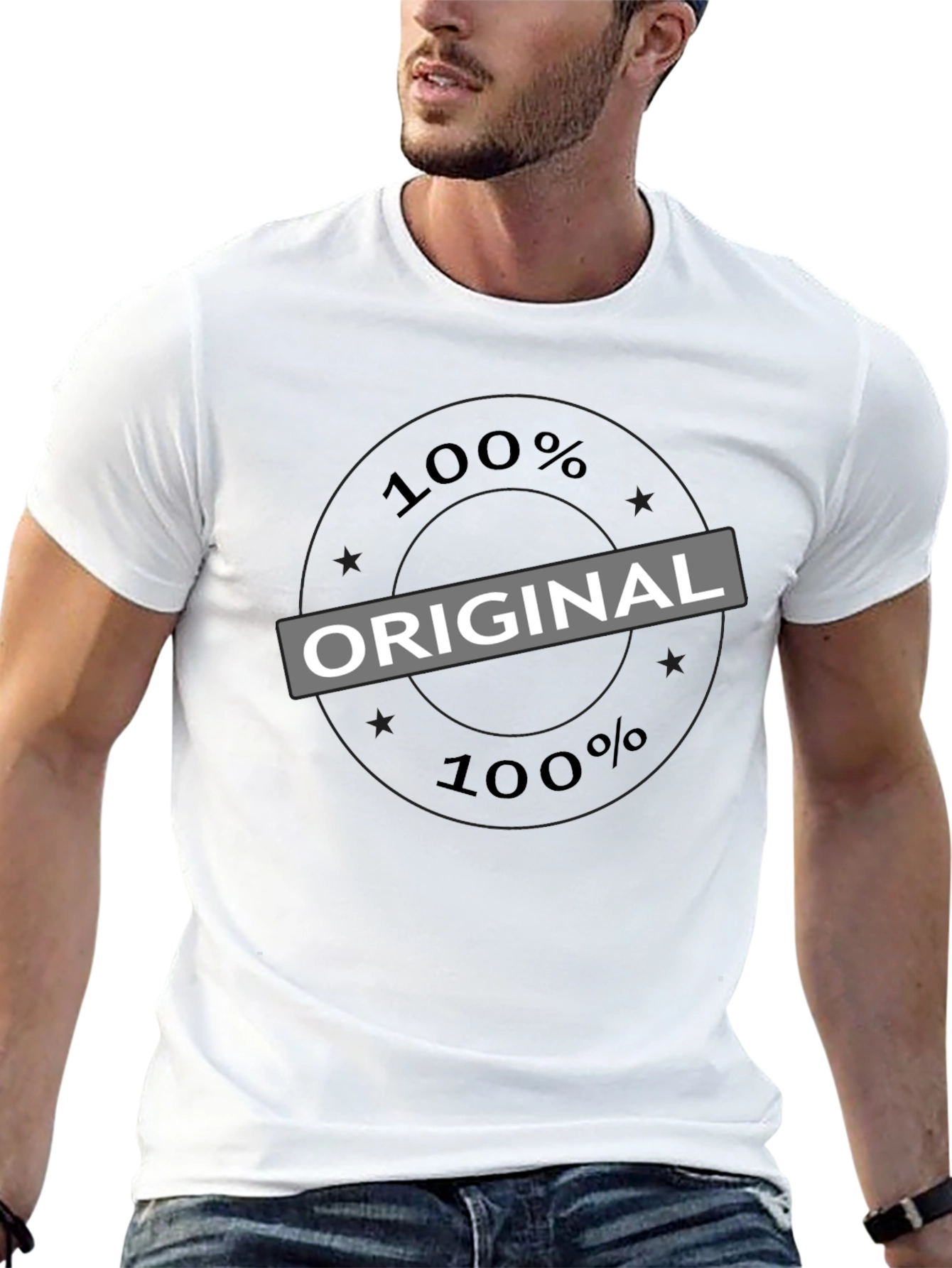 Black 100% Original Black T-Shirt | Men's Fashion view 13