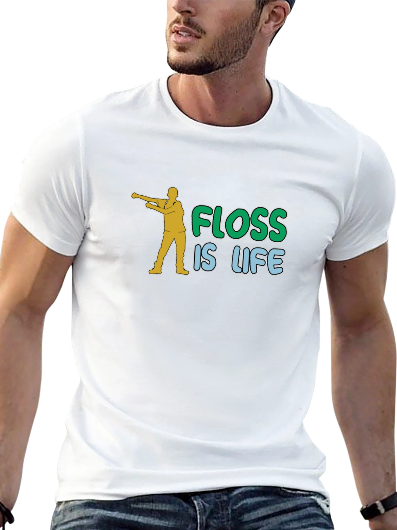 Black Floss Is Life Graphic T-Shirt view 13